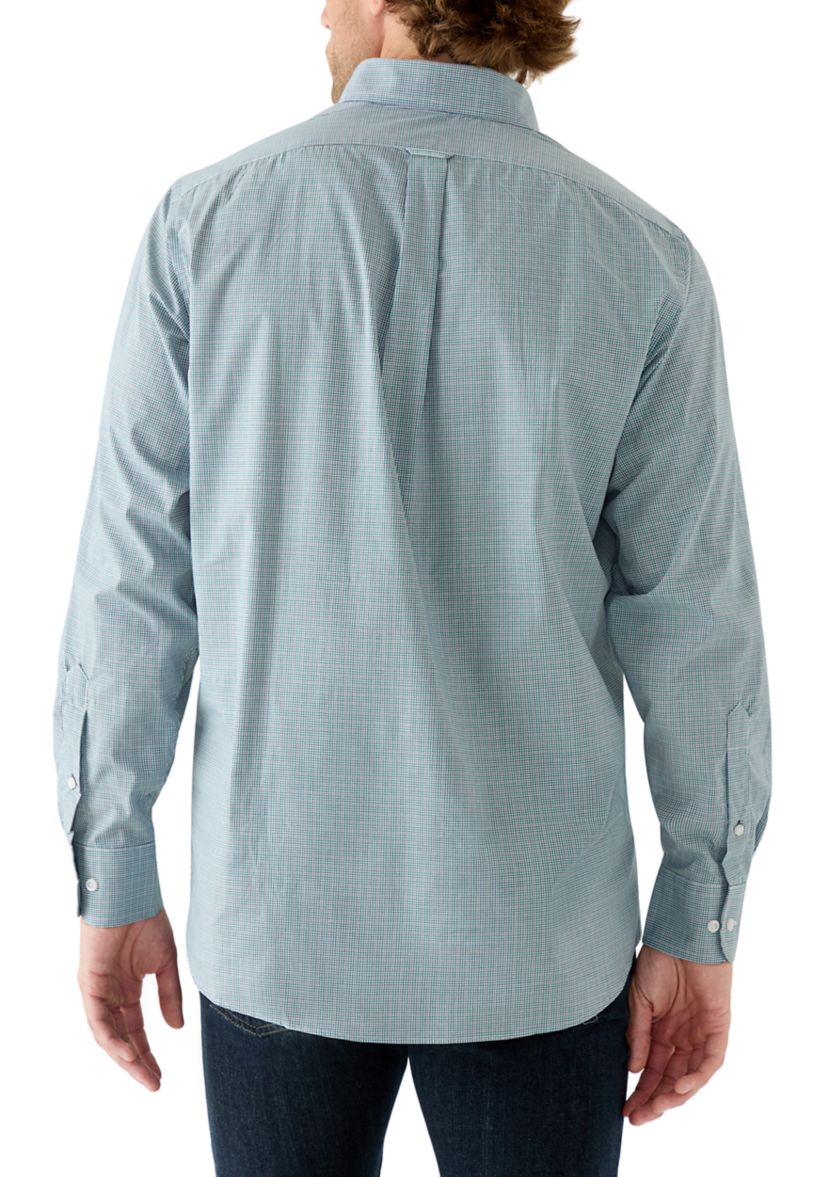 All-Over Stretch Regular Fit Button Down Shirt