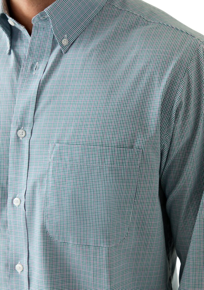 All-Over Stretch Regular Fit Button Down Shirt