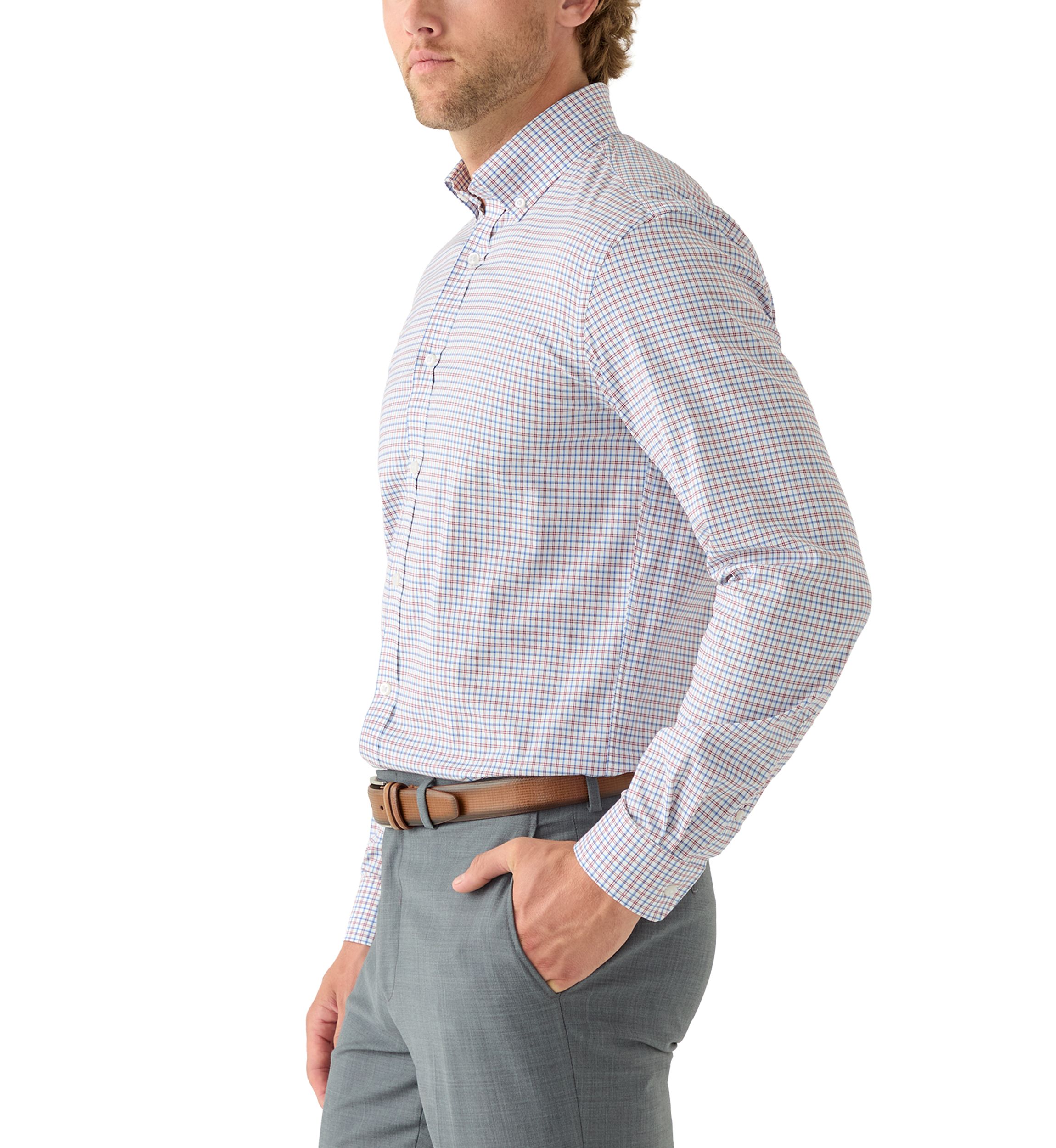 Advantage Performance Slim Fit Cool FX Button Down Shirt