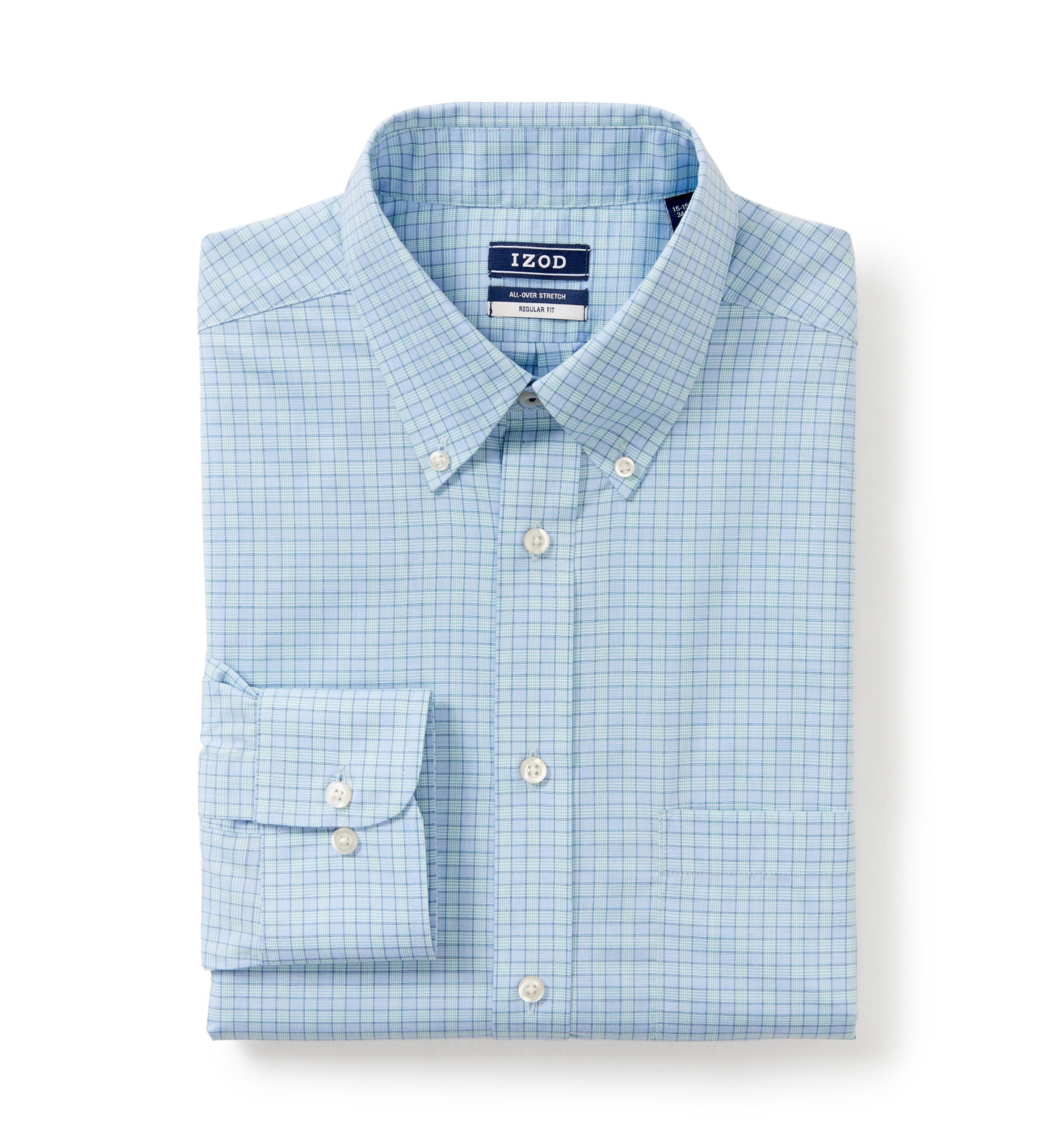 belk men's long sleeve dress shirts Saddlebred Men's Royal Blue Dress Shirt