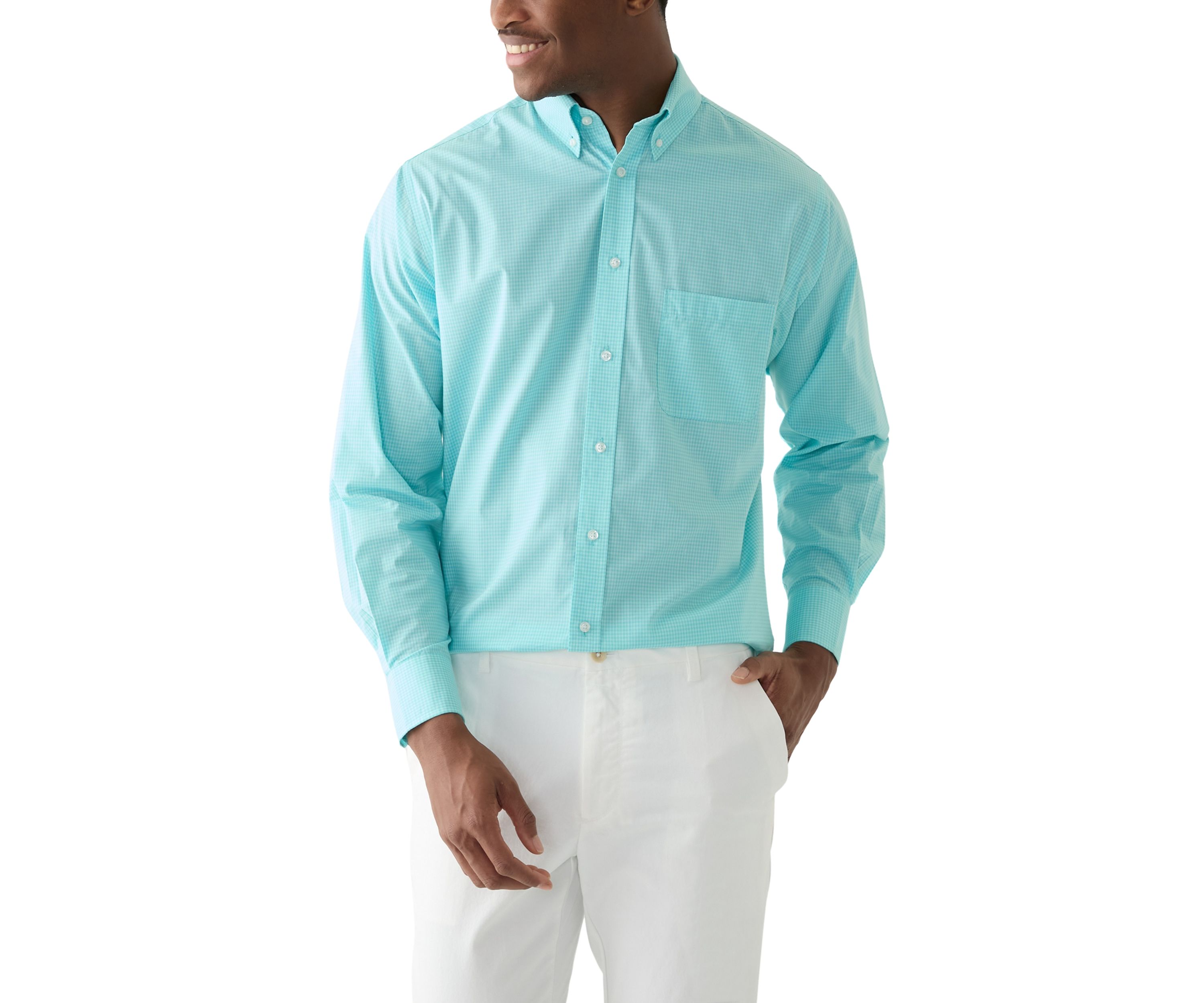 Regular Fit Allover Stretch Shirt