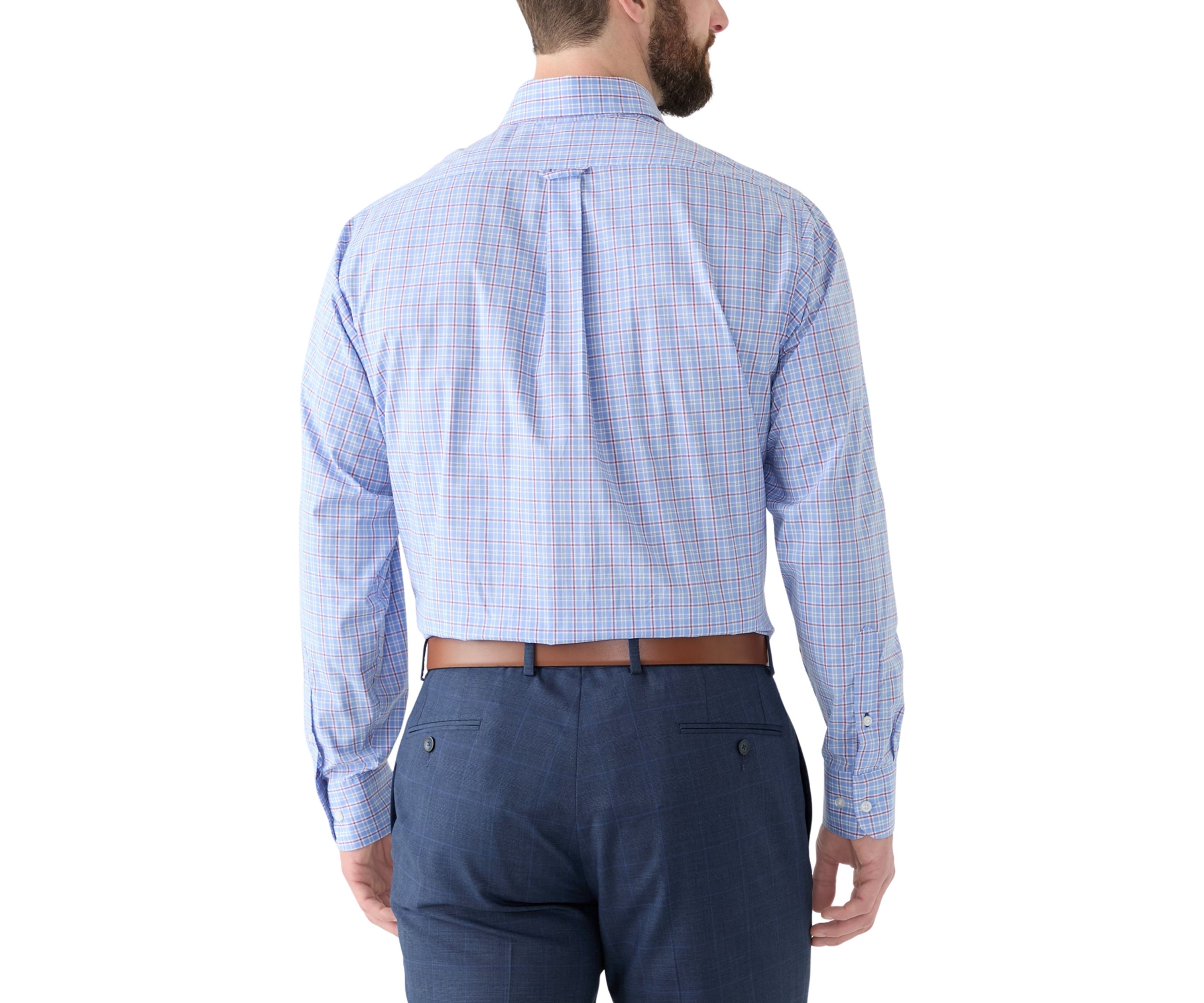 Regular Fit All Over Stretch Dress Shirt
