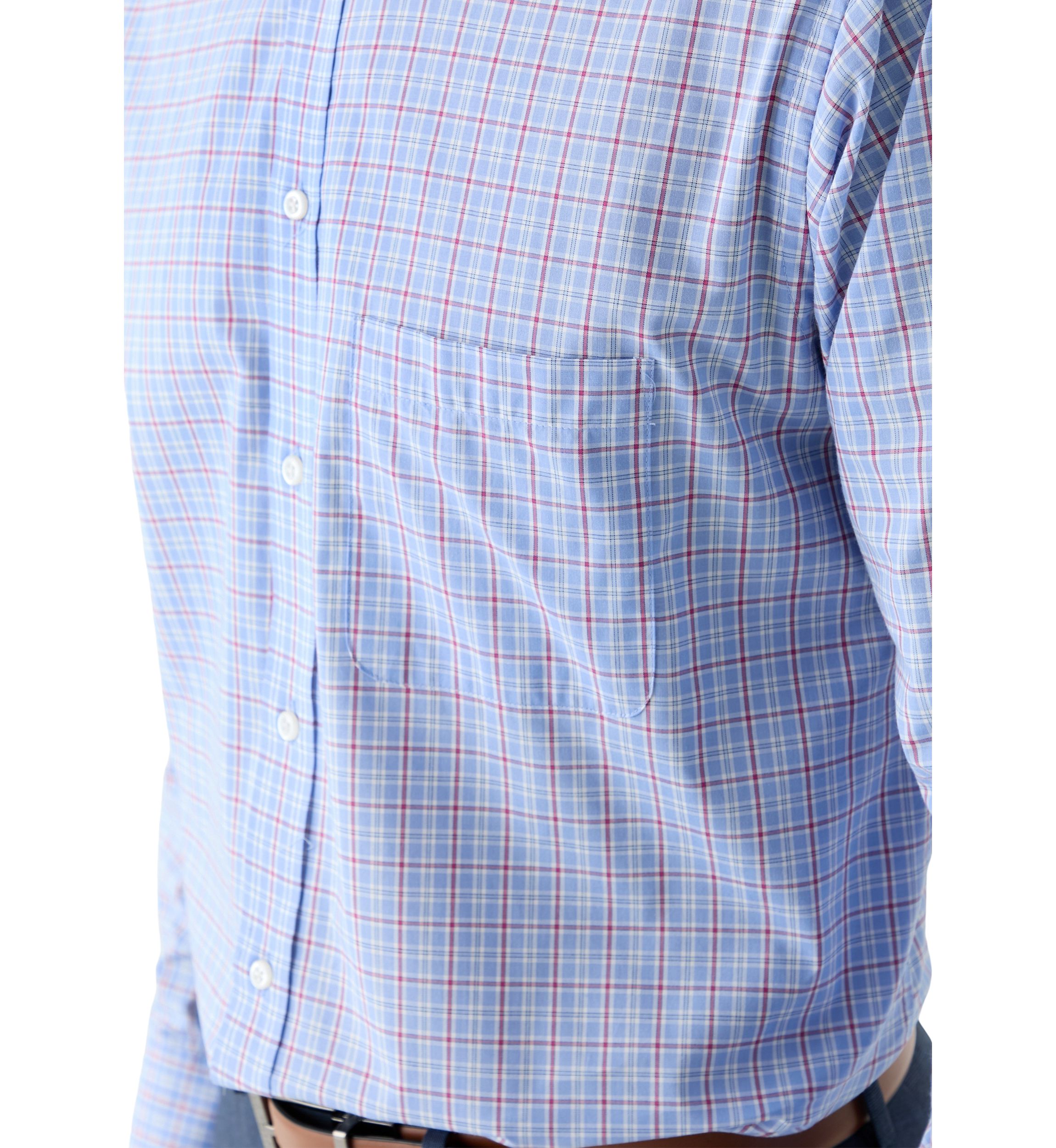 Regular Fit All Over Stretch Dress Shirt