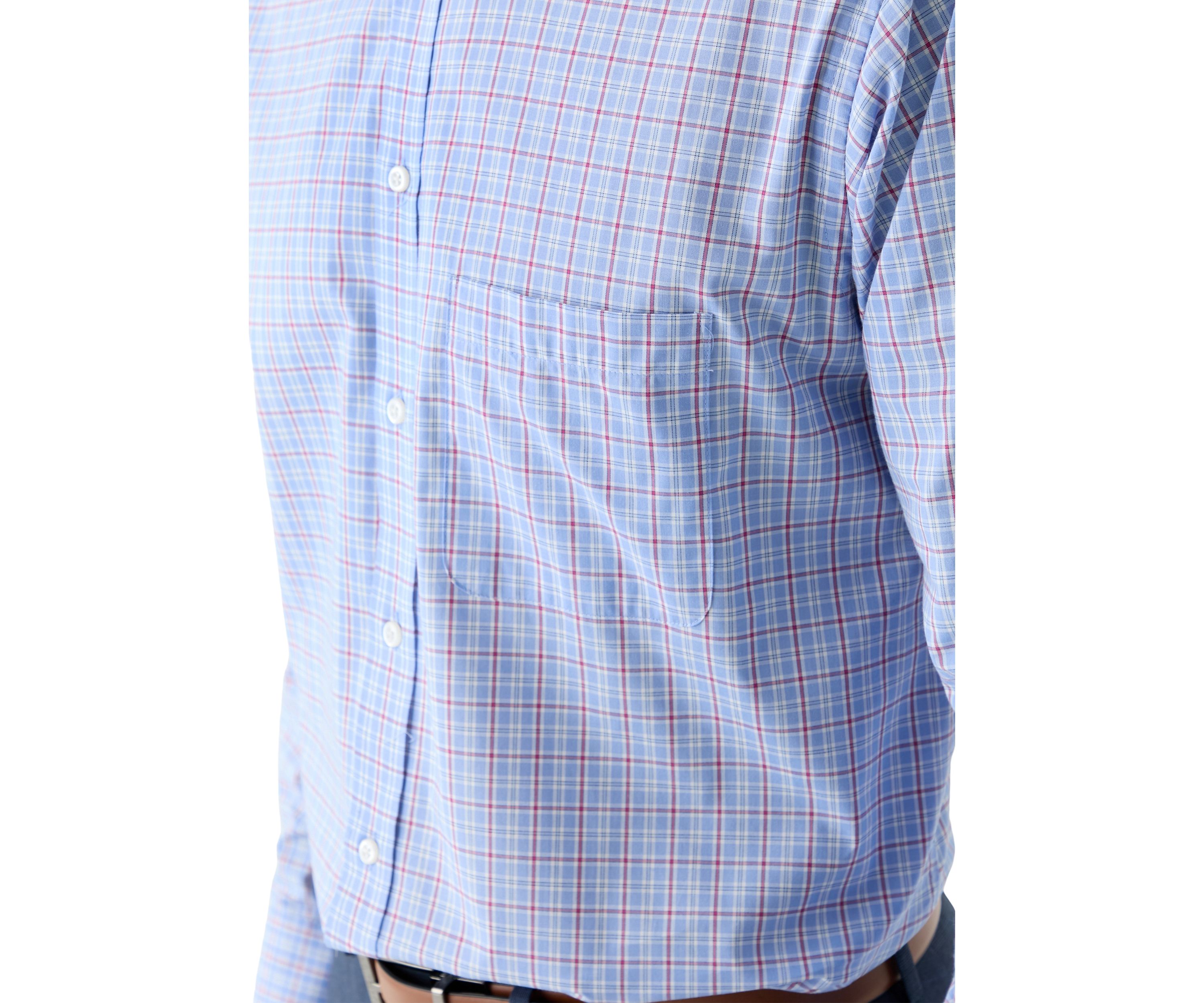 Regular Fit All Over Stretch Dress Shirt