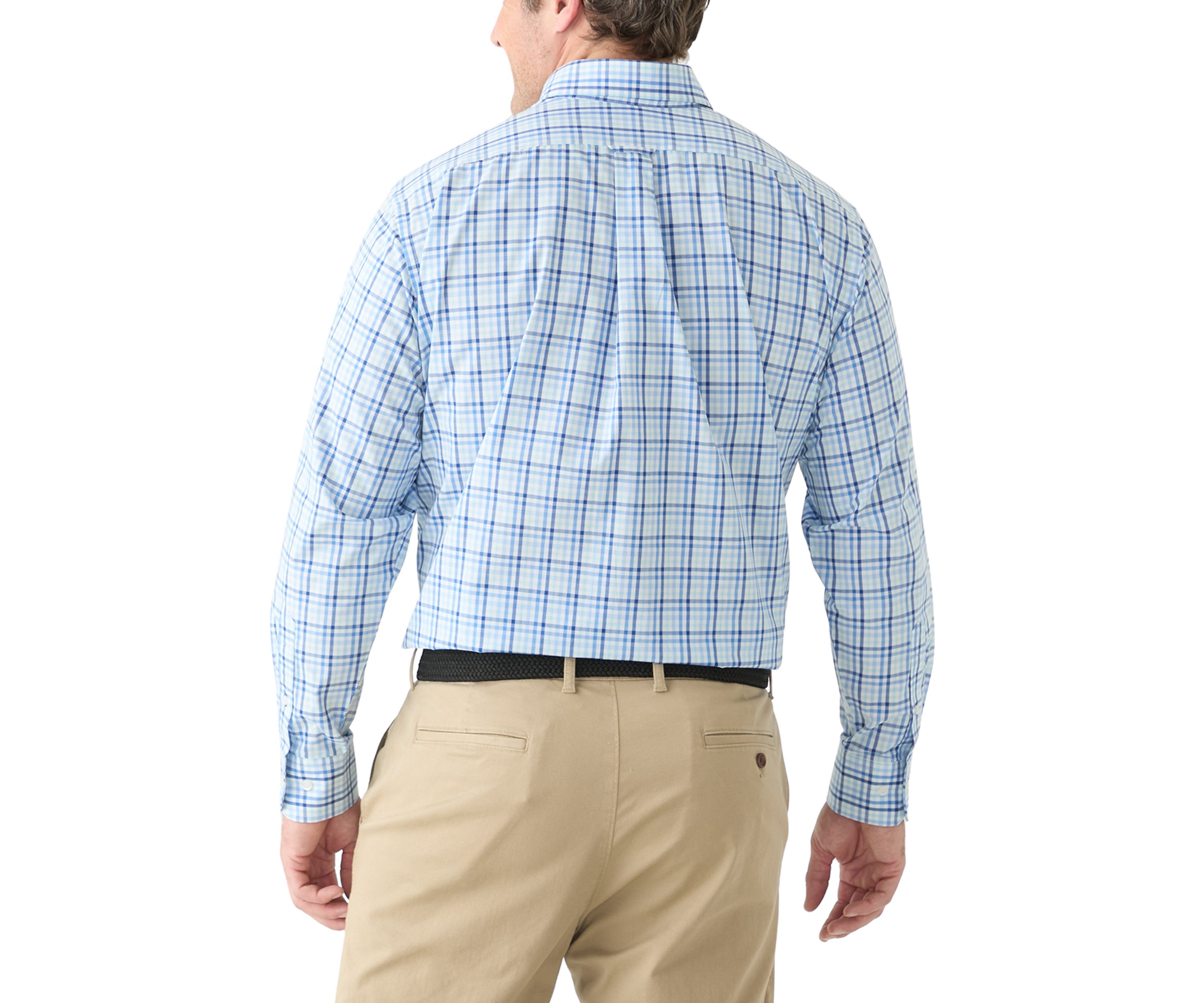Big & Tall Button Down Fashion Stretch Shirt