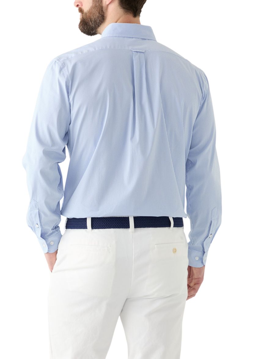 Slim Fit Cooling Button Down Shirt