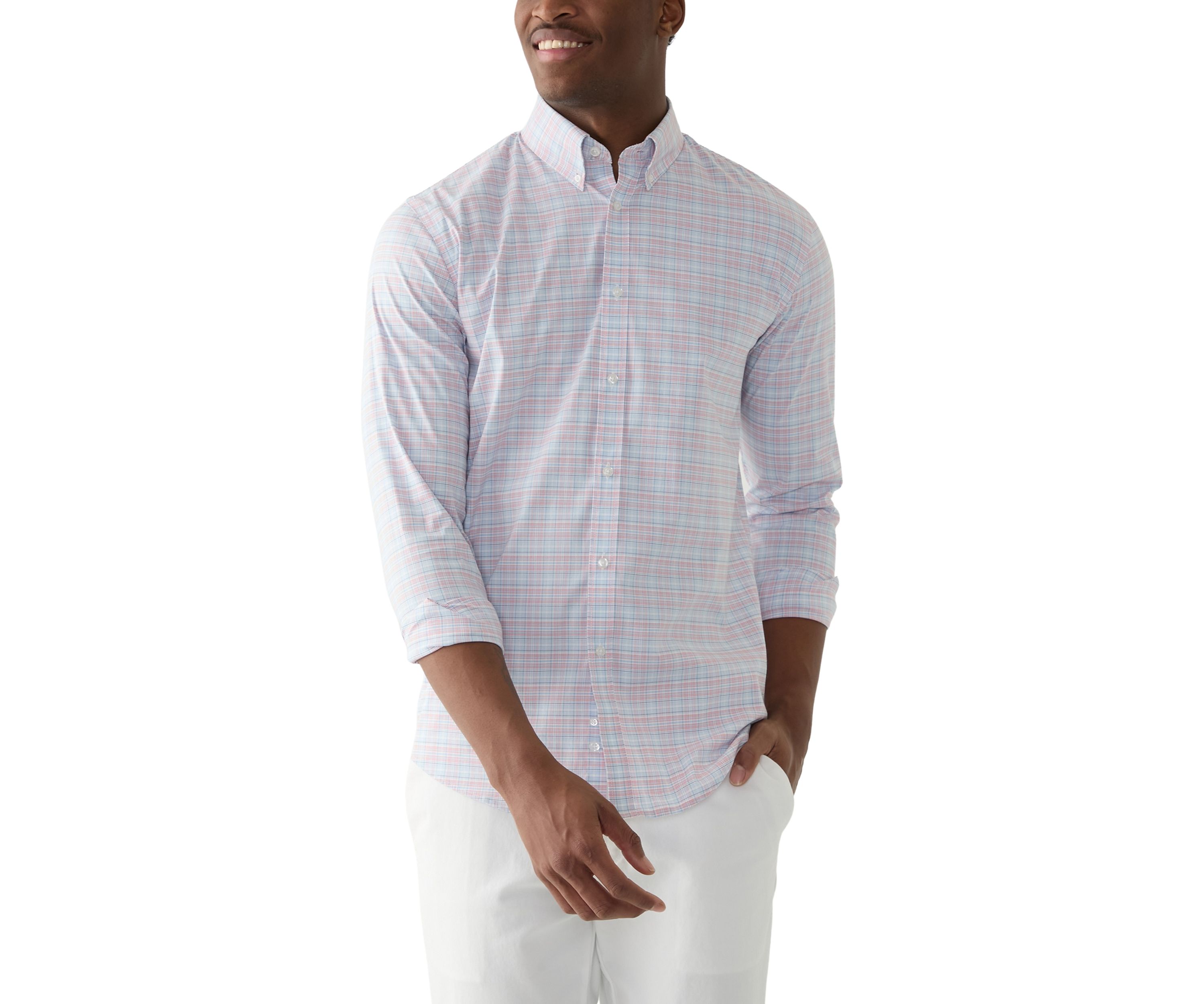 Fashion Slim Fit Cool FX Button Down Shirt