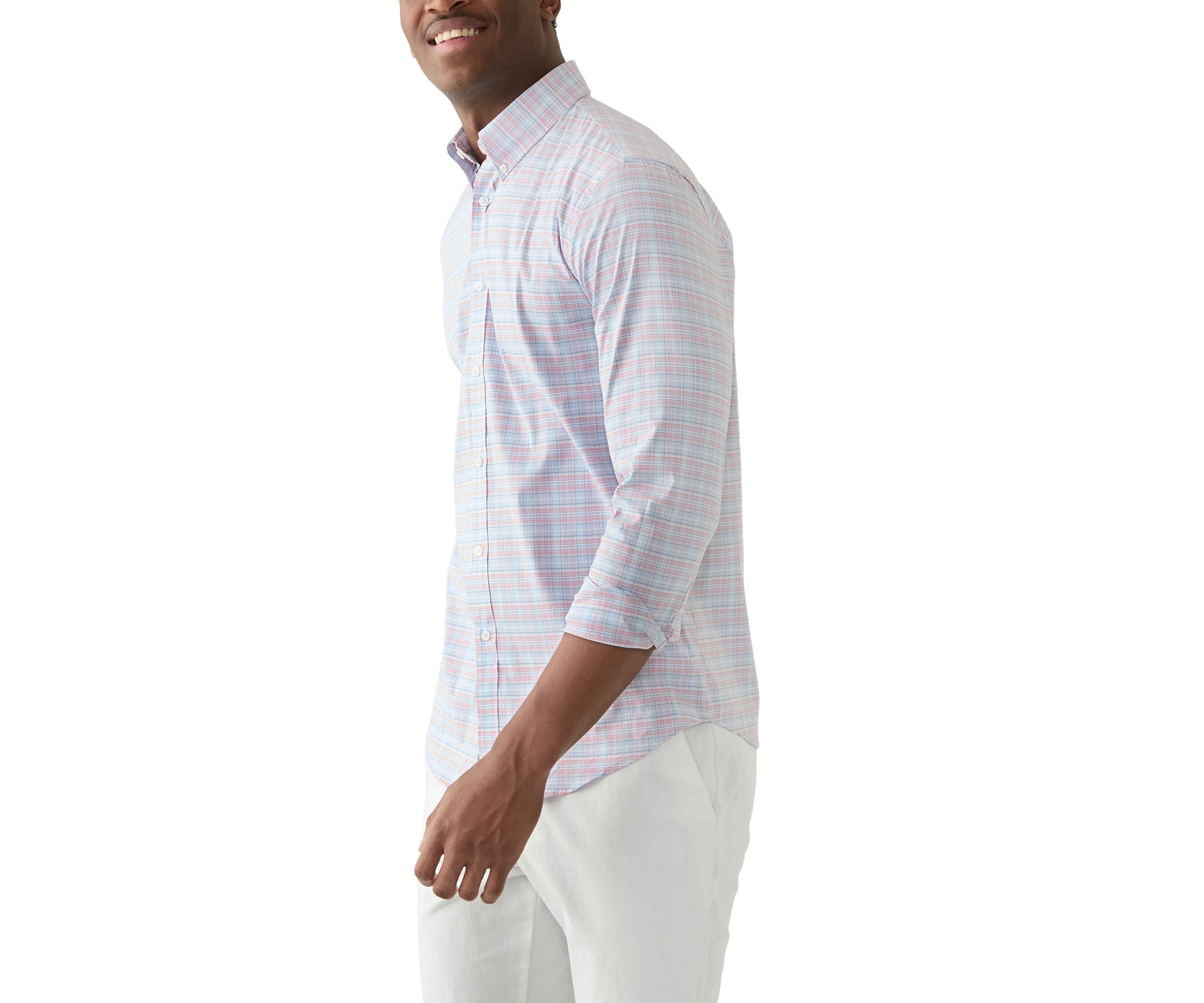 Fashion Slim Fit Cool FX Button Down Shirt