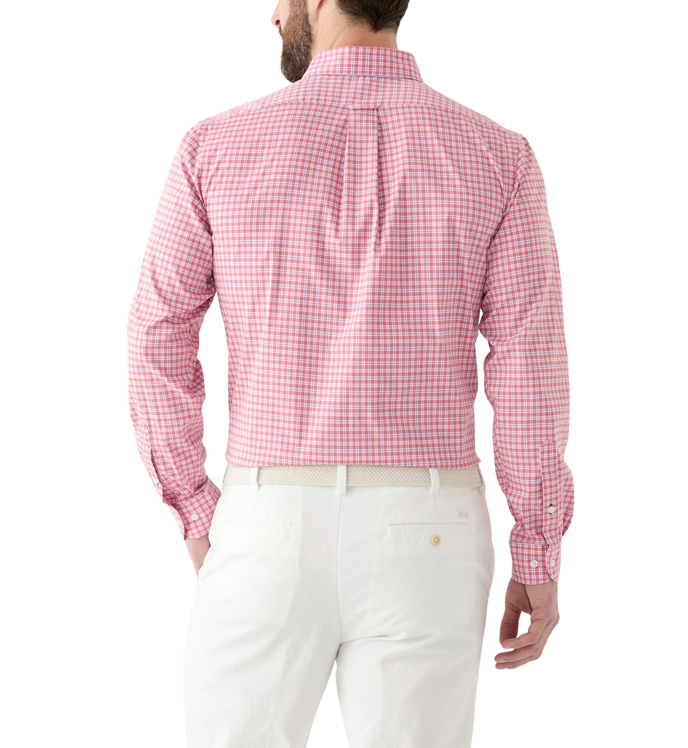 Slim Fit Cooling Button Down Shirt