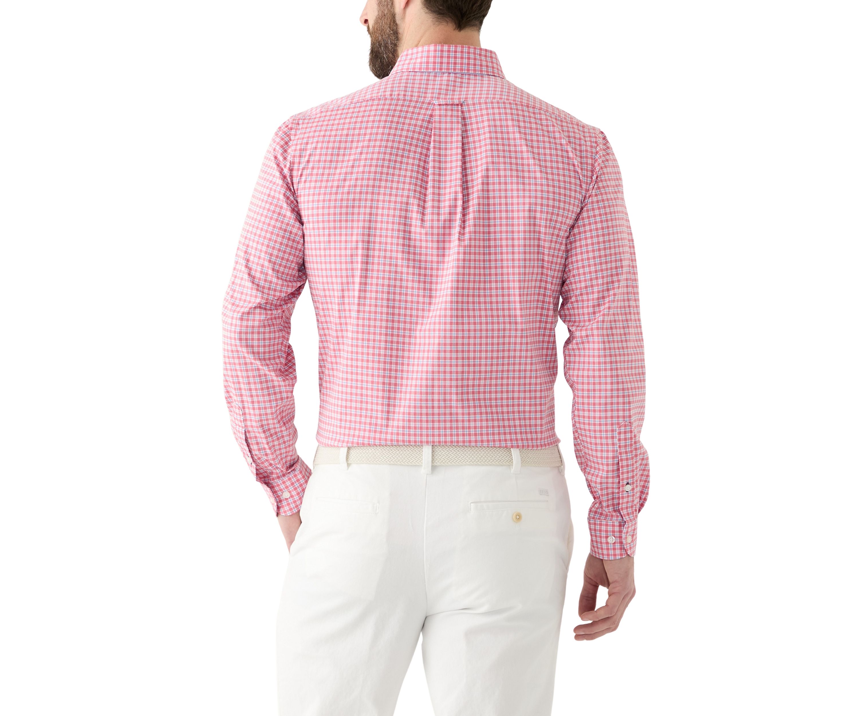 Slim Fit Cooling Button Down Shirt