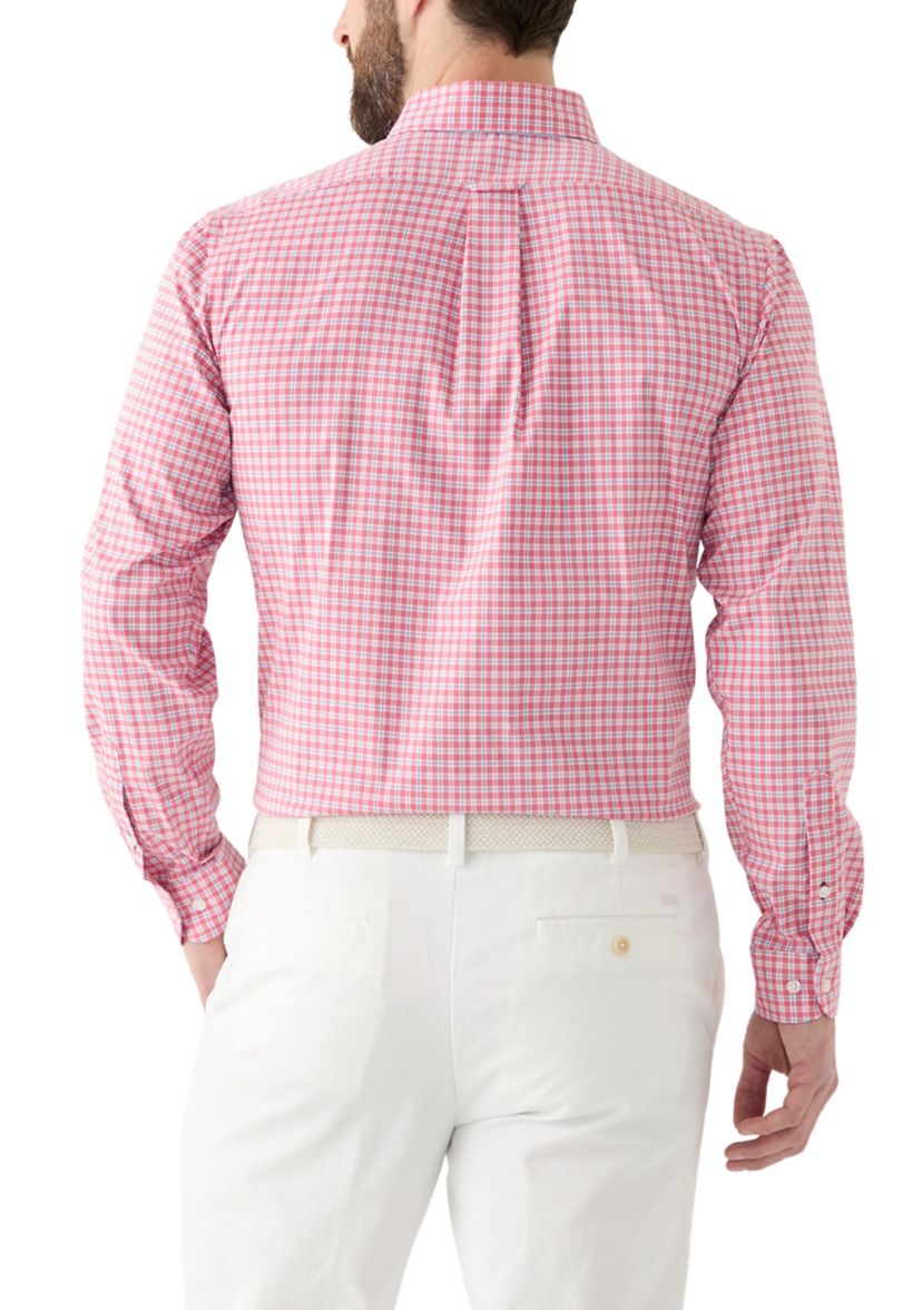 Slim Fit Cooling Button Down Shirt