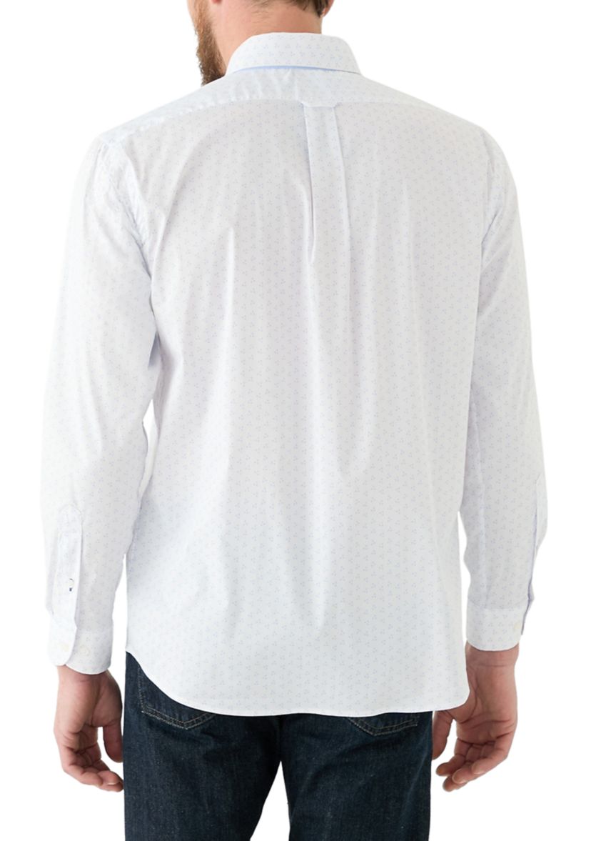 Slim Fit Cooling Button Down Shirt