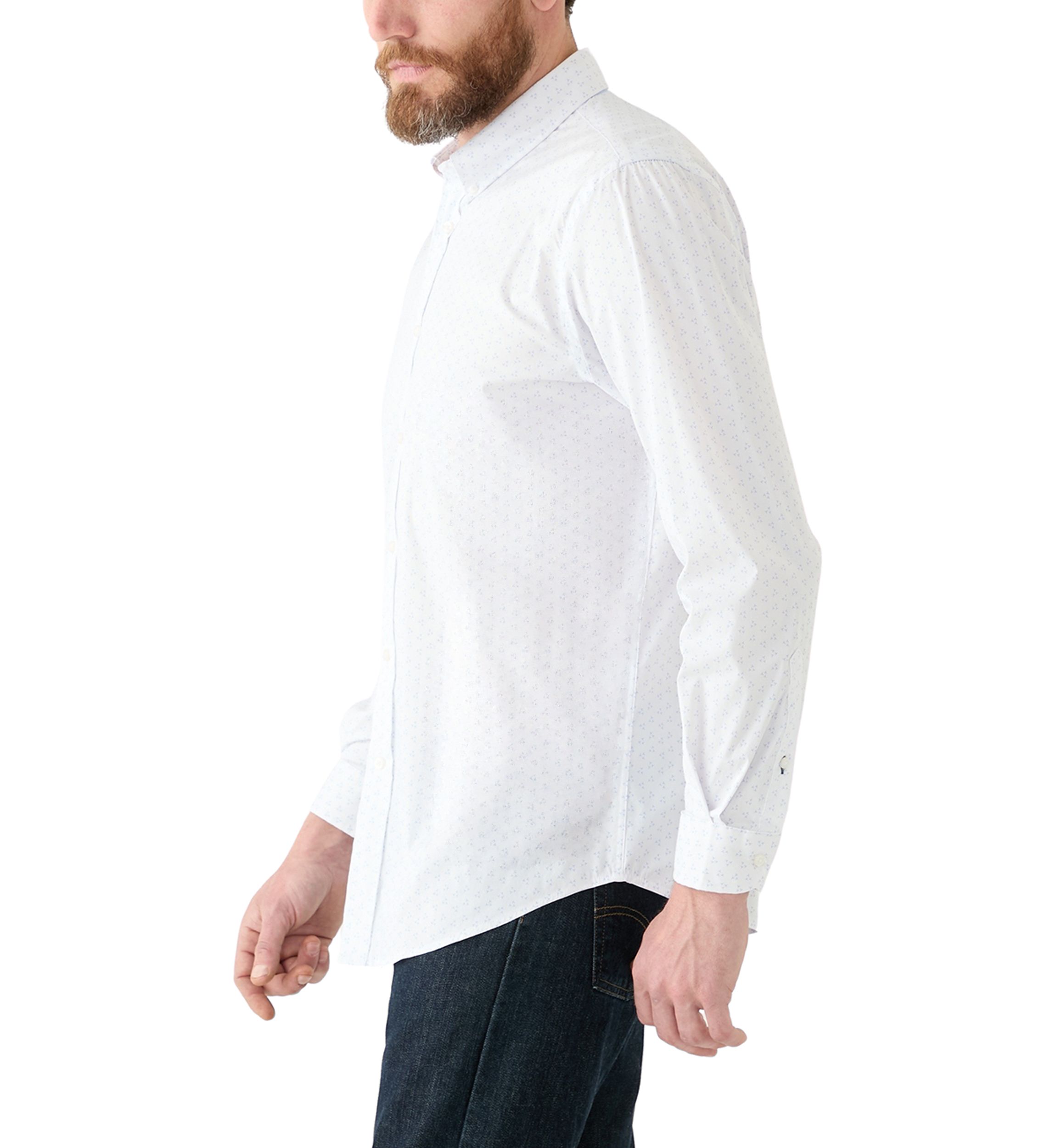 Slim Fit Cooling Button Down Shirt