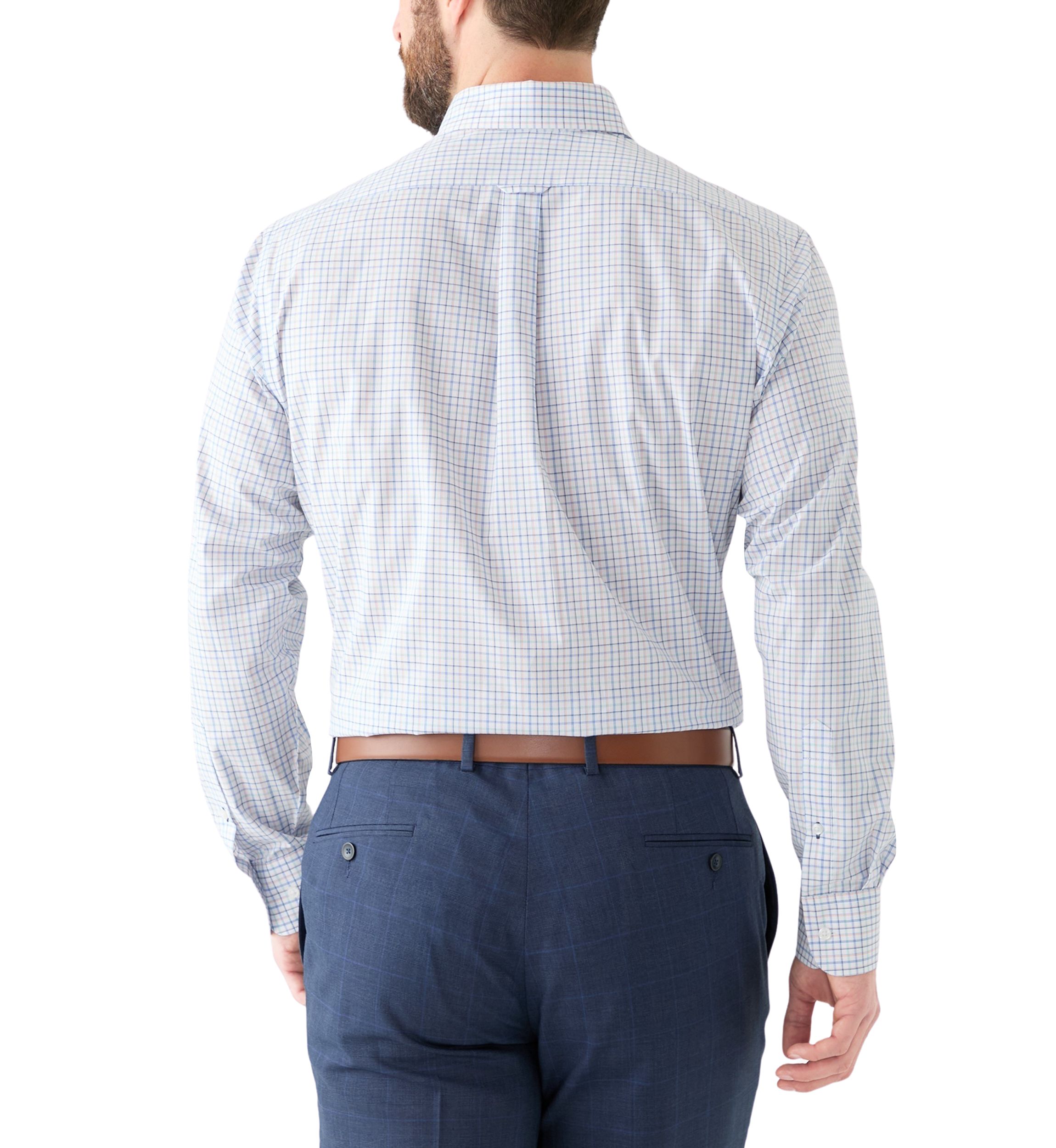 Check Allover Stretch Button Down Shirt
