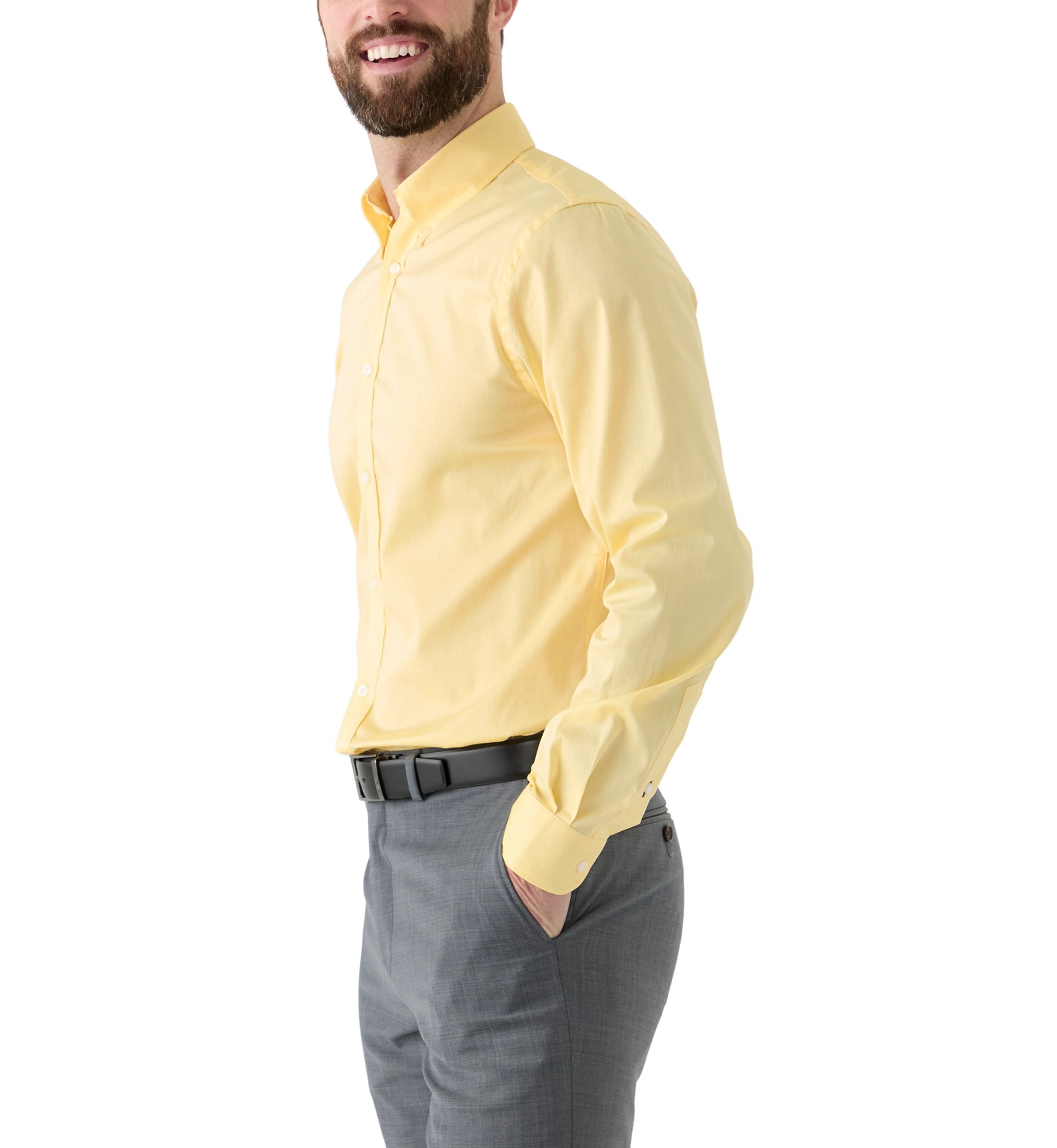 Advantage Performance Slim Fit Cool Button Down Shirt