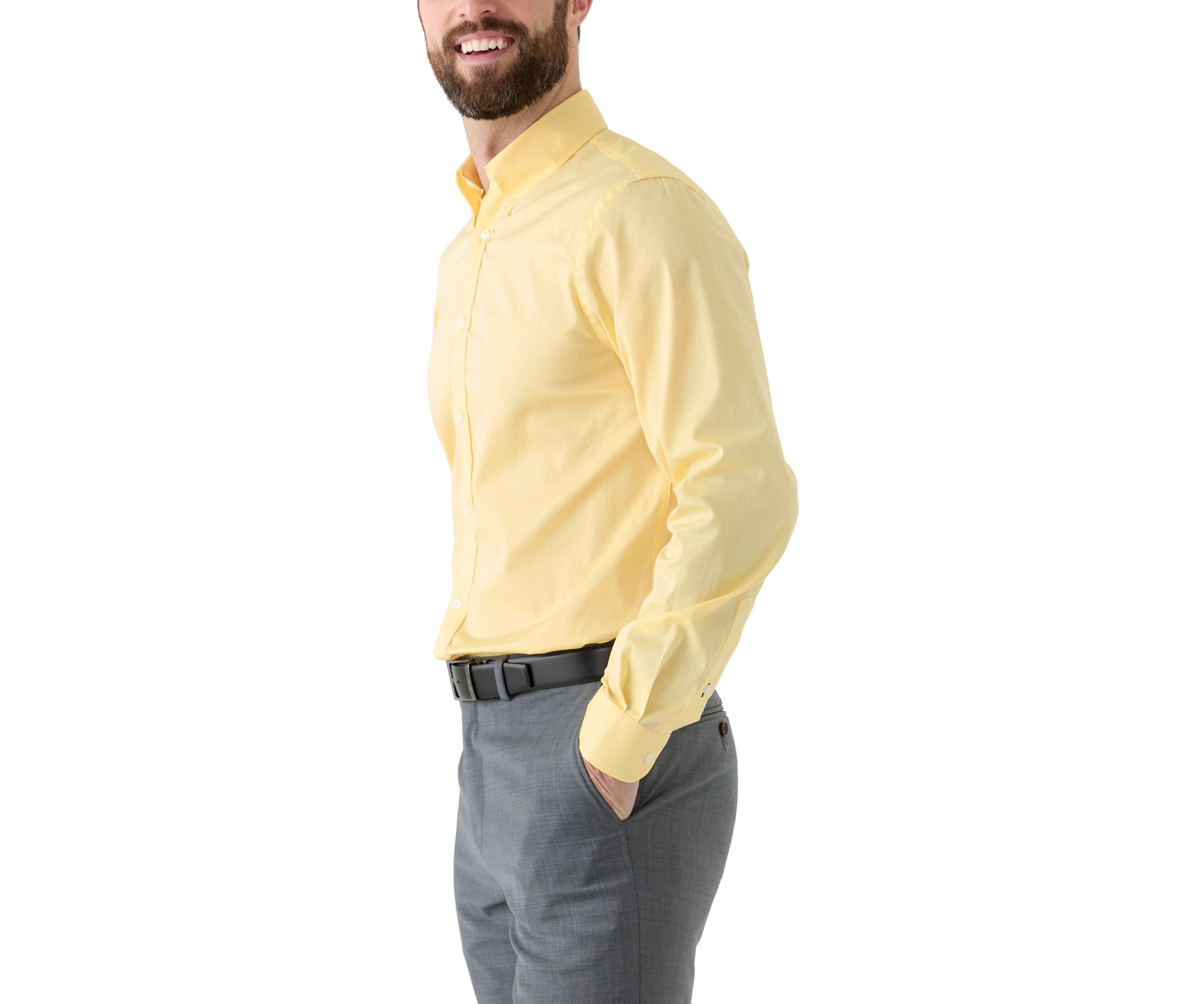 Advantage Performance Slim Fit Cool Button Down Shirt