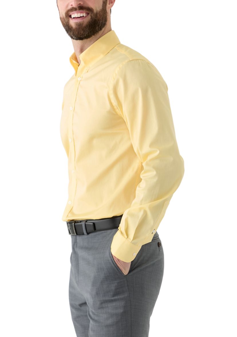 Advantage Performance Slim Fit Cool Button Down Shirt