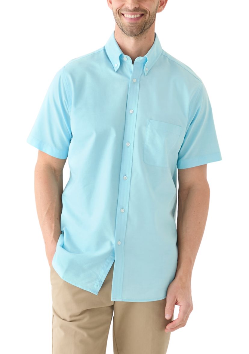 Mens Short Sleeve All Over Stretch 
