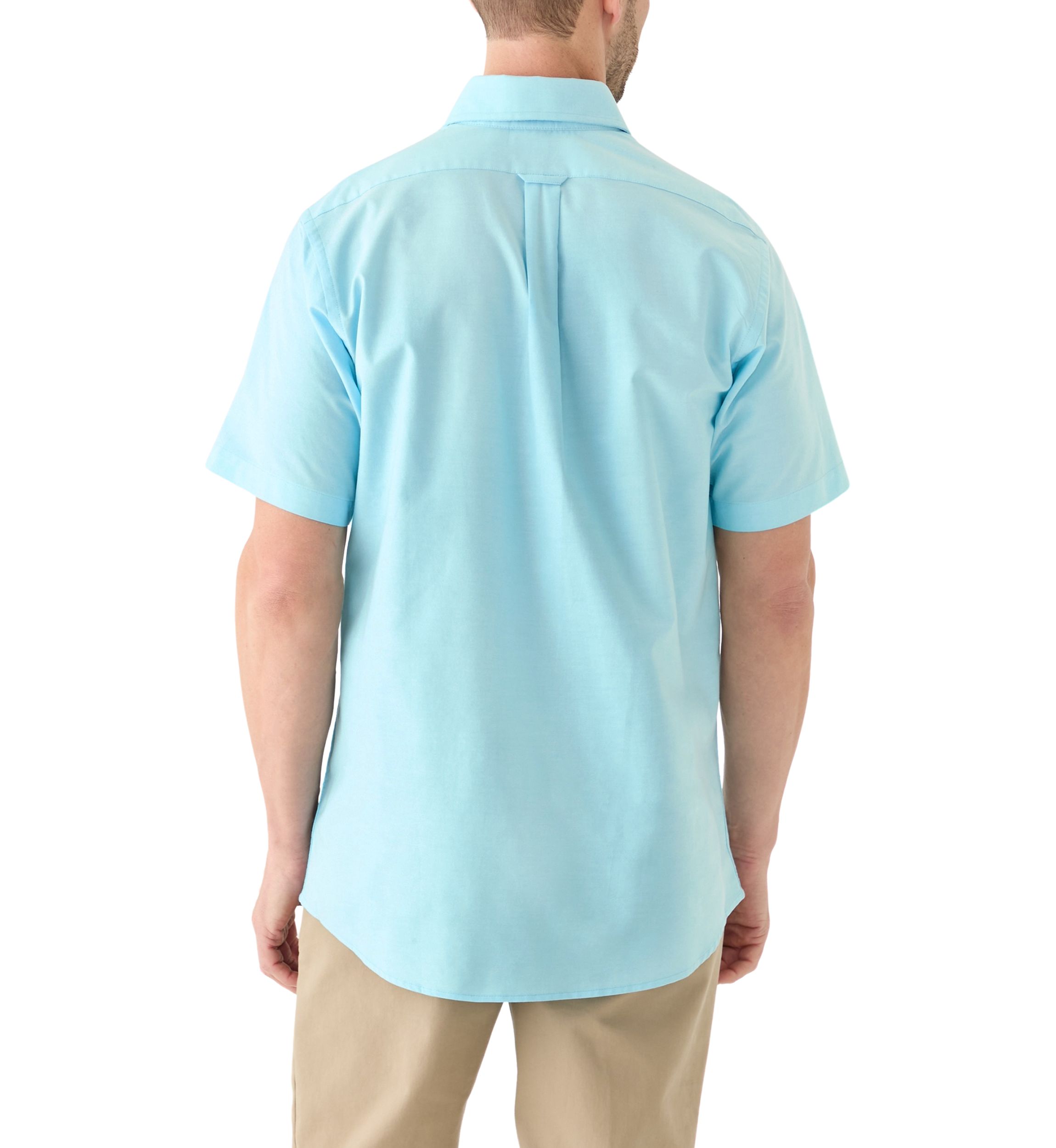 Mens Short Sleeve All Over Stretch 