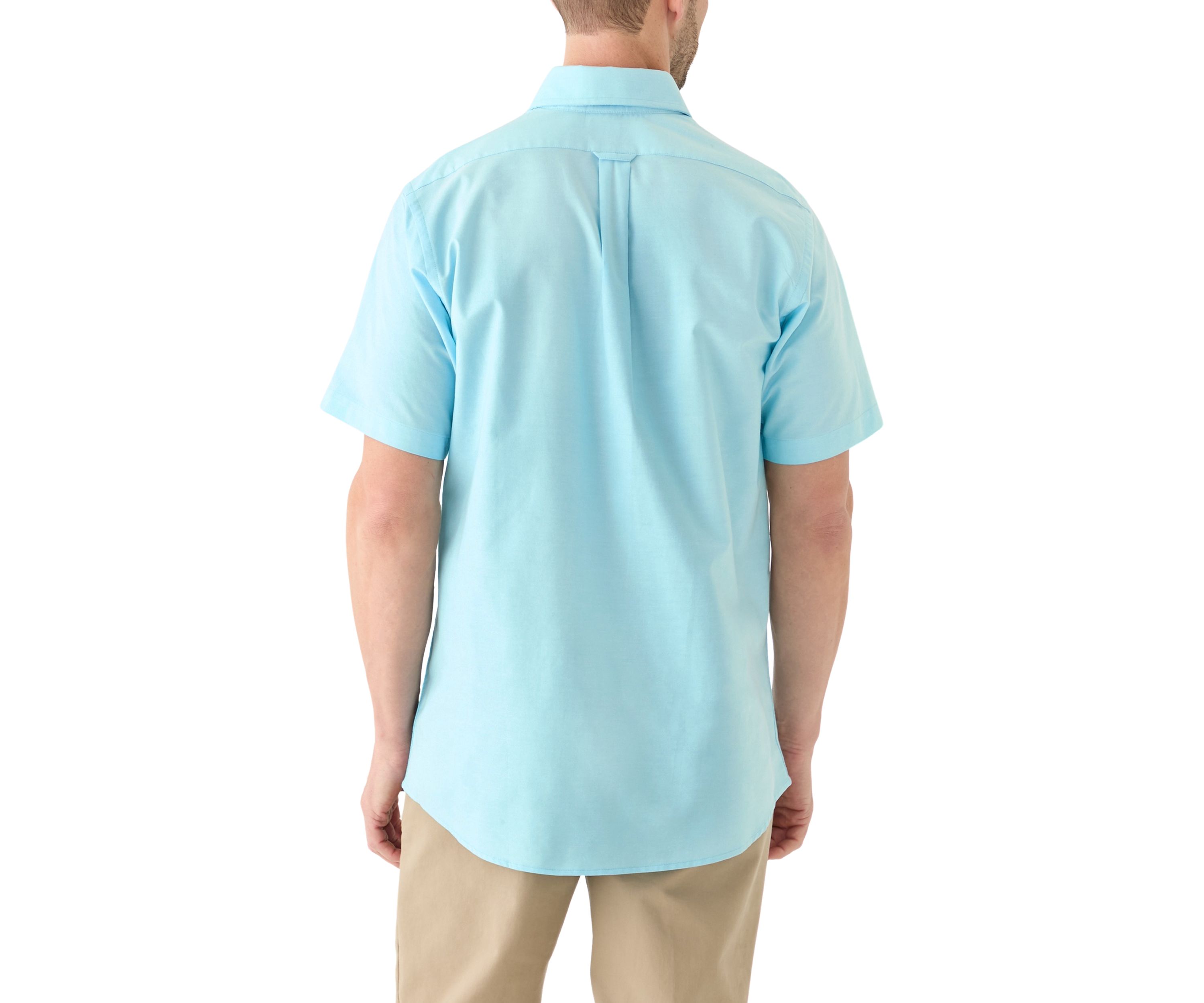 Mens Short Sleeve All Over Stretch 