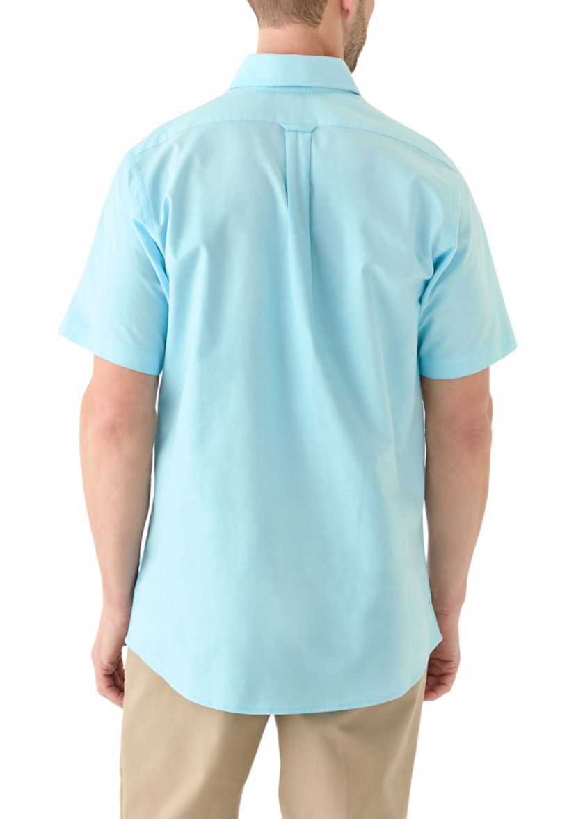 Mens Short Sleeve All Over Stretch 