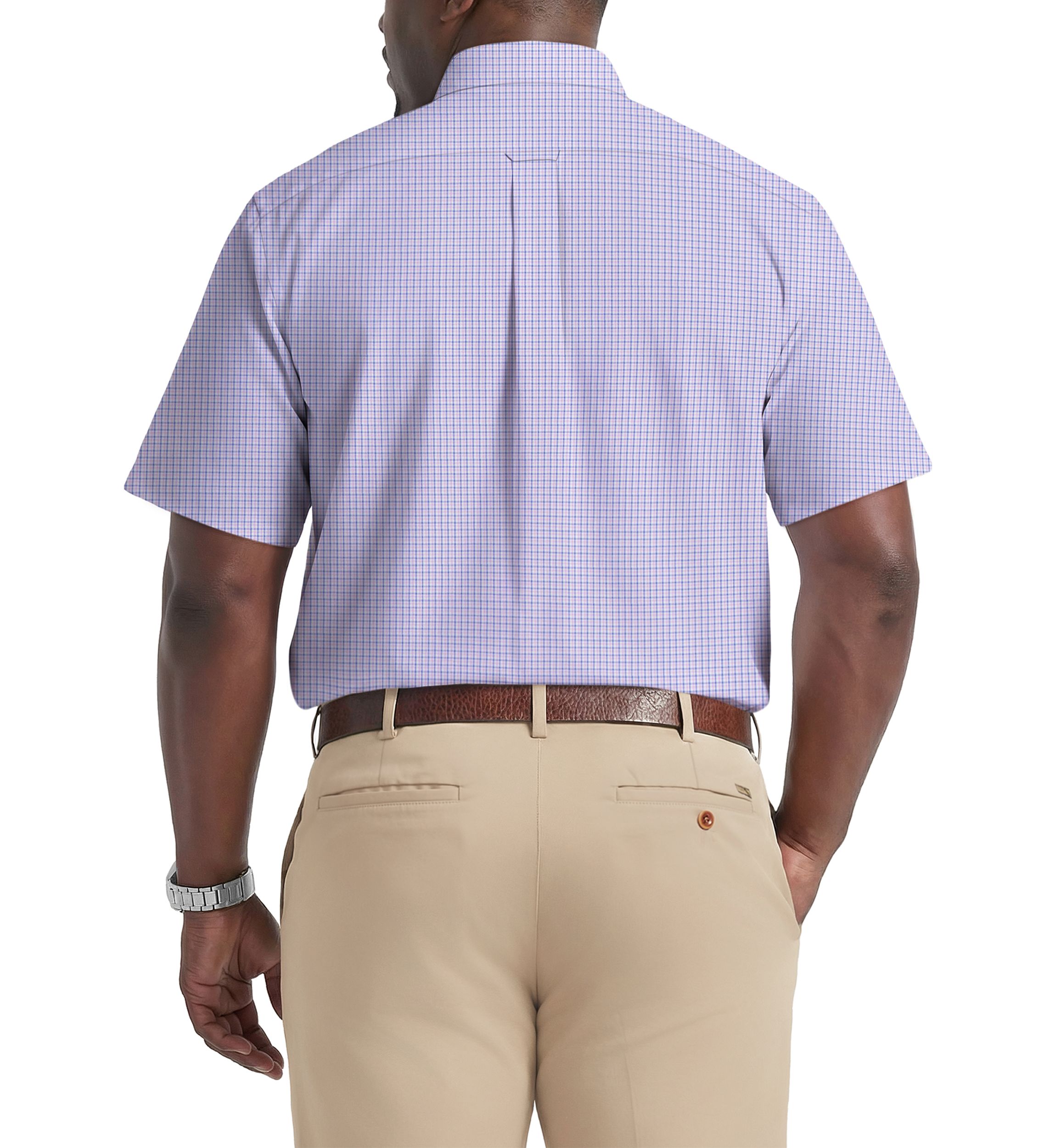 dress shirts big and tall men & Performance Comfort L/S Button-Down Shirt blend is machine washable for easy care and since its made from recycled materials Big & Tall Men's Shirts: