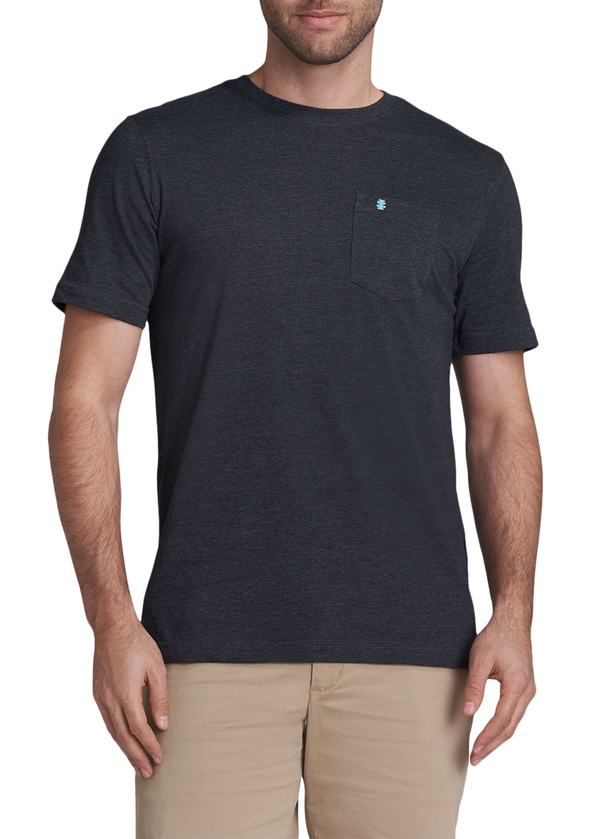 Saltwater Soft Wash Pocket Crew Neck T-Shirt