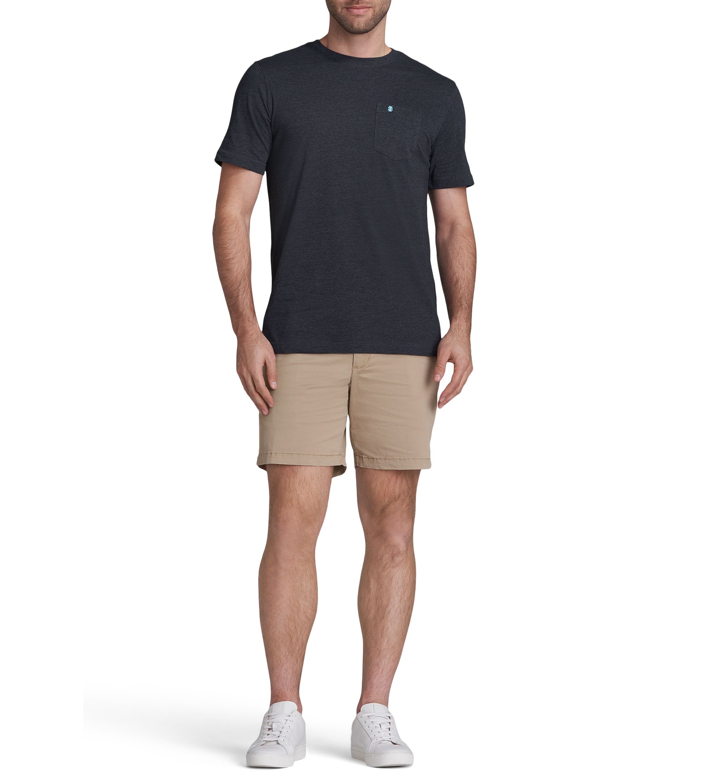 Saltwater Soft Wash Pocket Crew Neck T-Shirt