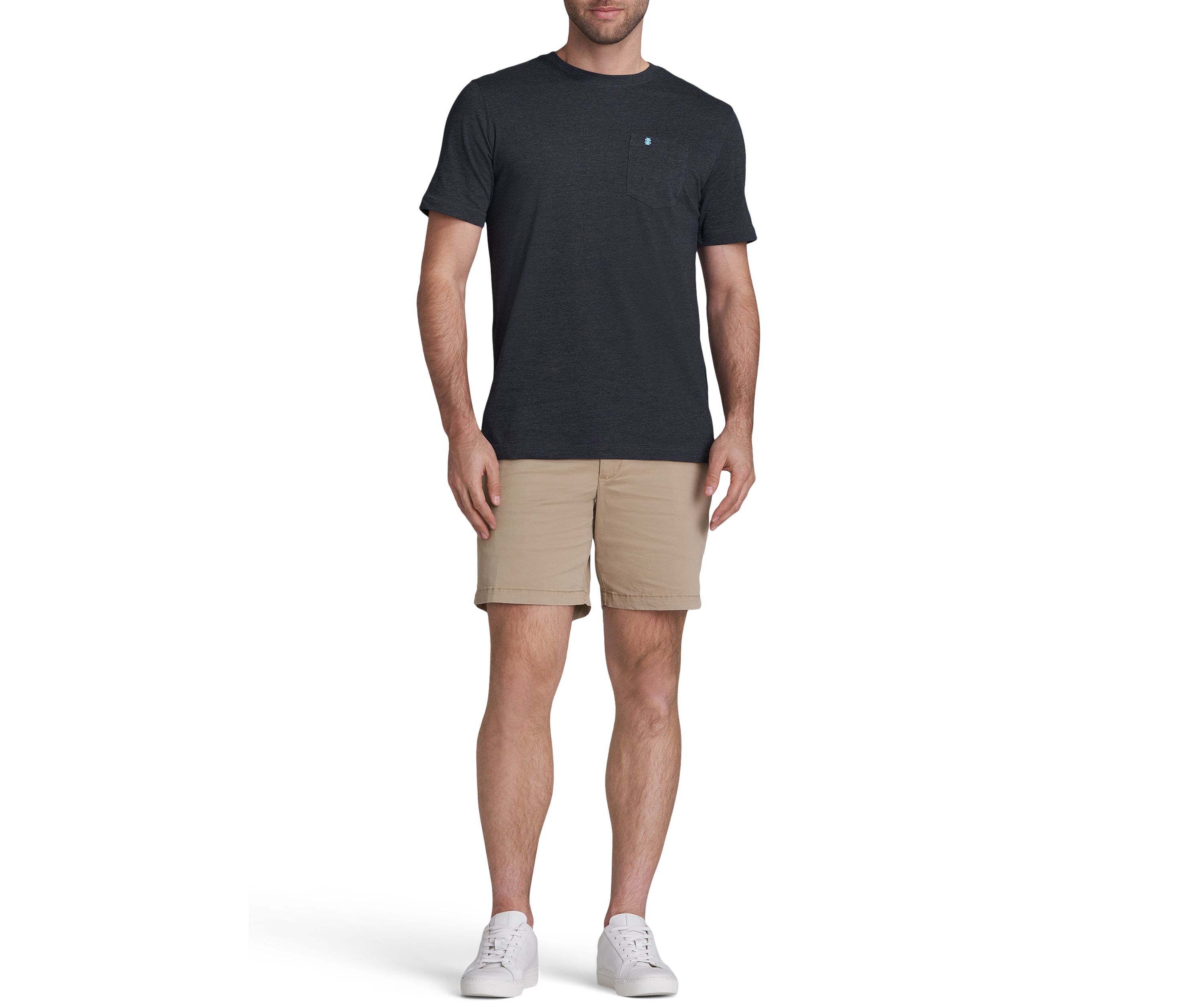 Saltwater Soft Wash Pocket Crew Neck T-Shirt