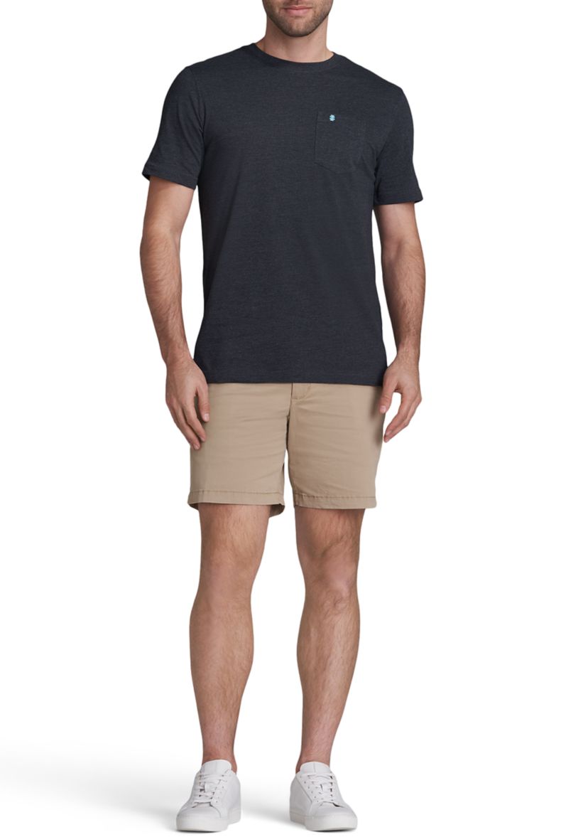Saltwater Soft Wash Pocket Crew Neck T-Shirt