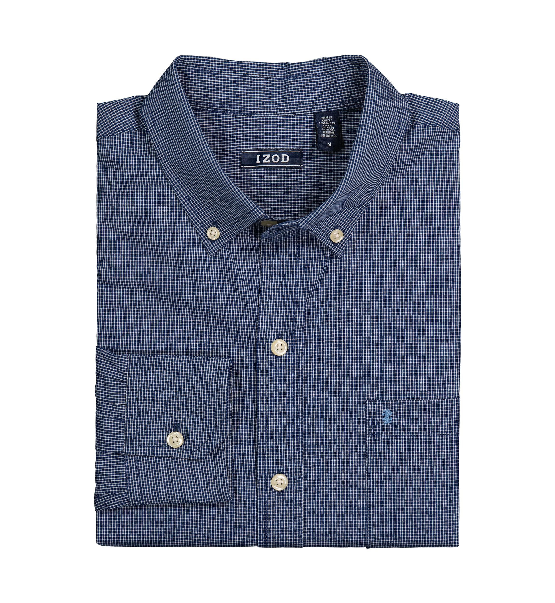Classic Long Sleeve Woven Button Down Shirt