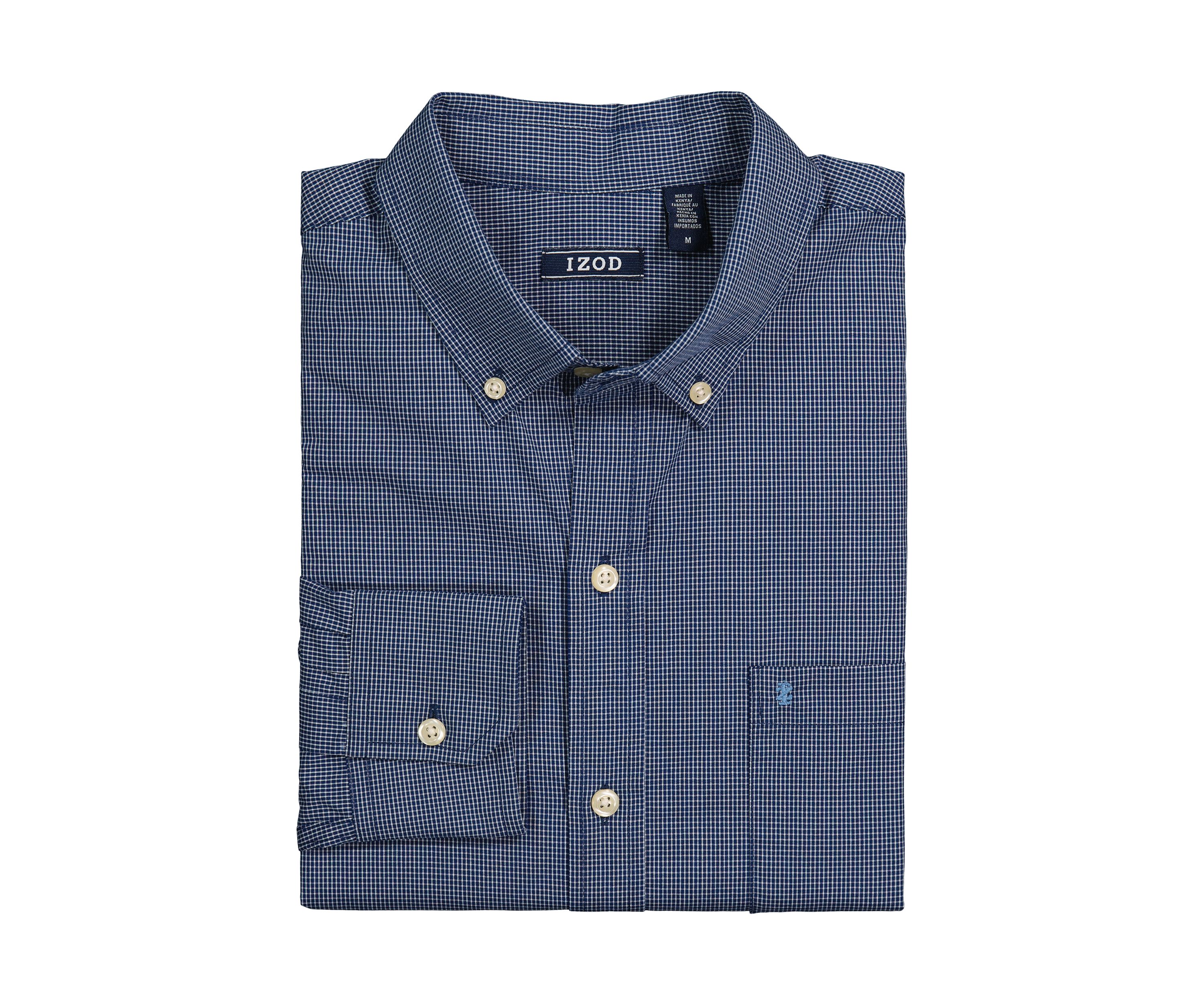Classic Long Sleeve Woven Button Down Shirt