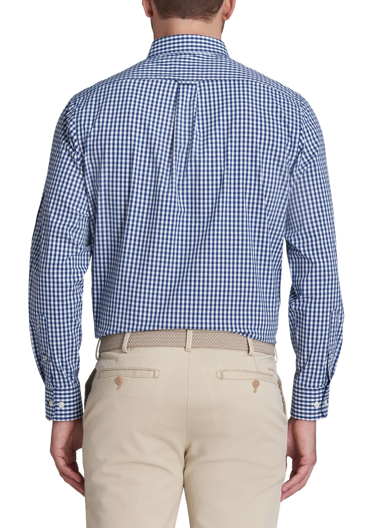 Classic Long Sleeve Woven Button Down Shirt