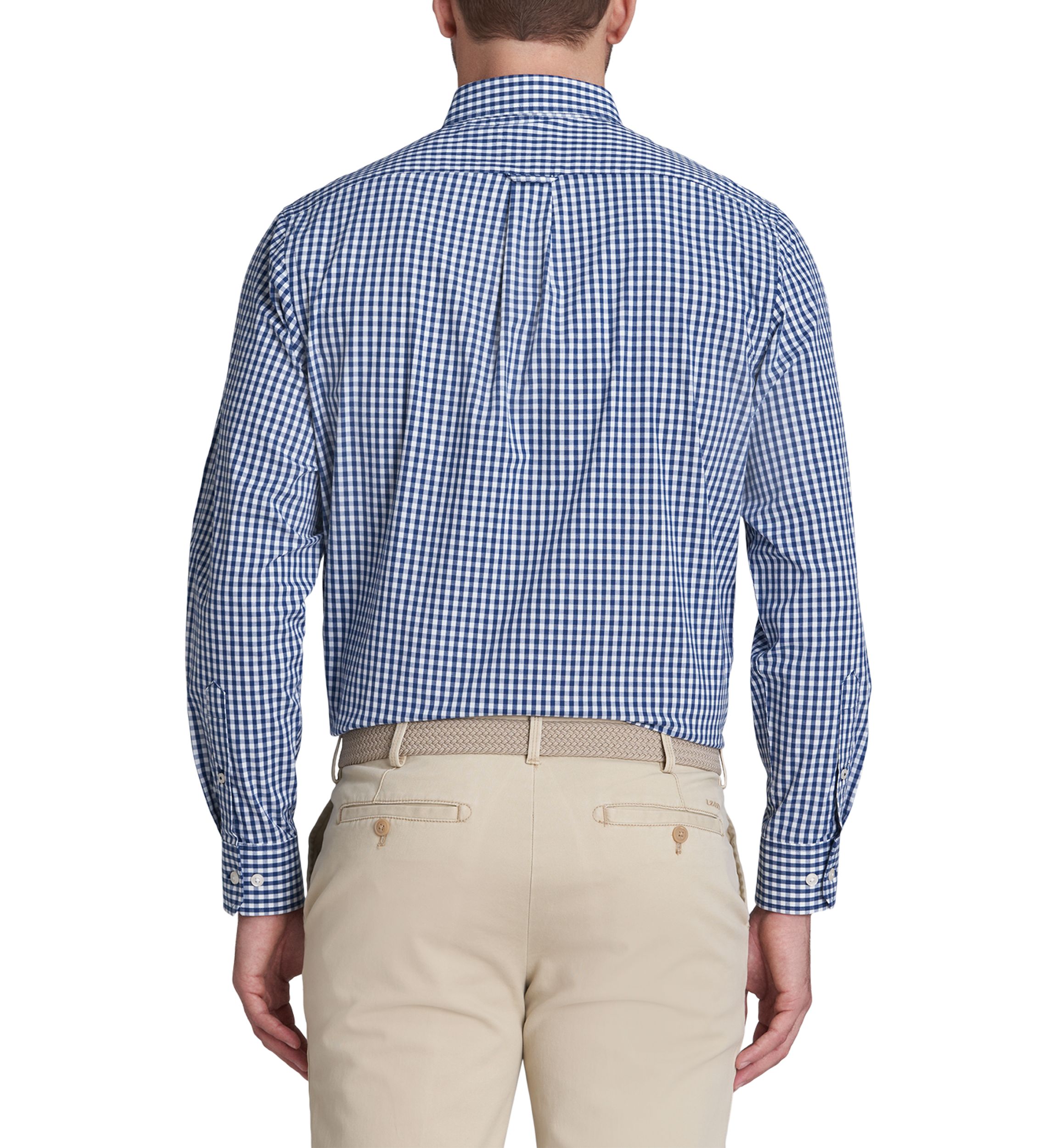 Classic Long Sleeve Woven Button Down Shirt