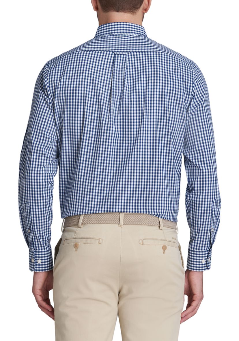 Classic Long Sleeve Woven Button Down Shirt