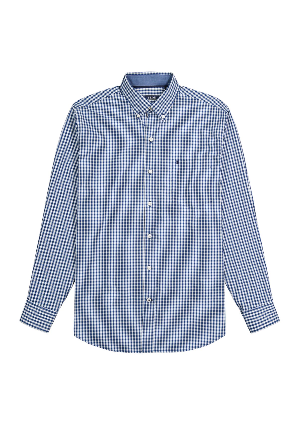 Classic Long Sleeve Woven Button Down Shirt
