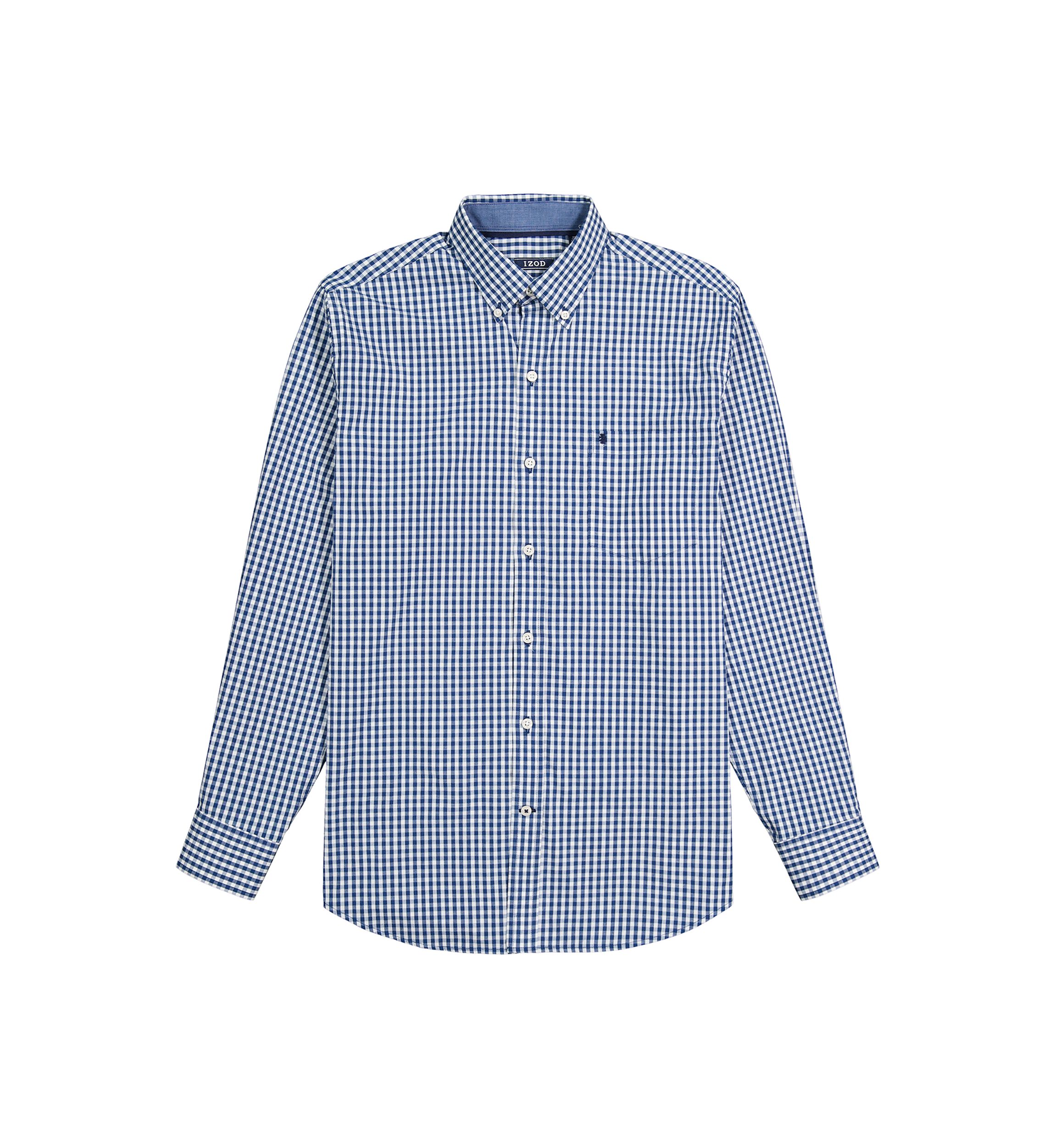 Classic Long Sleeve Woven Button Down Shirt
