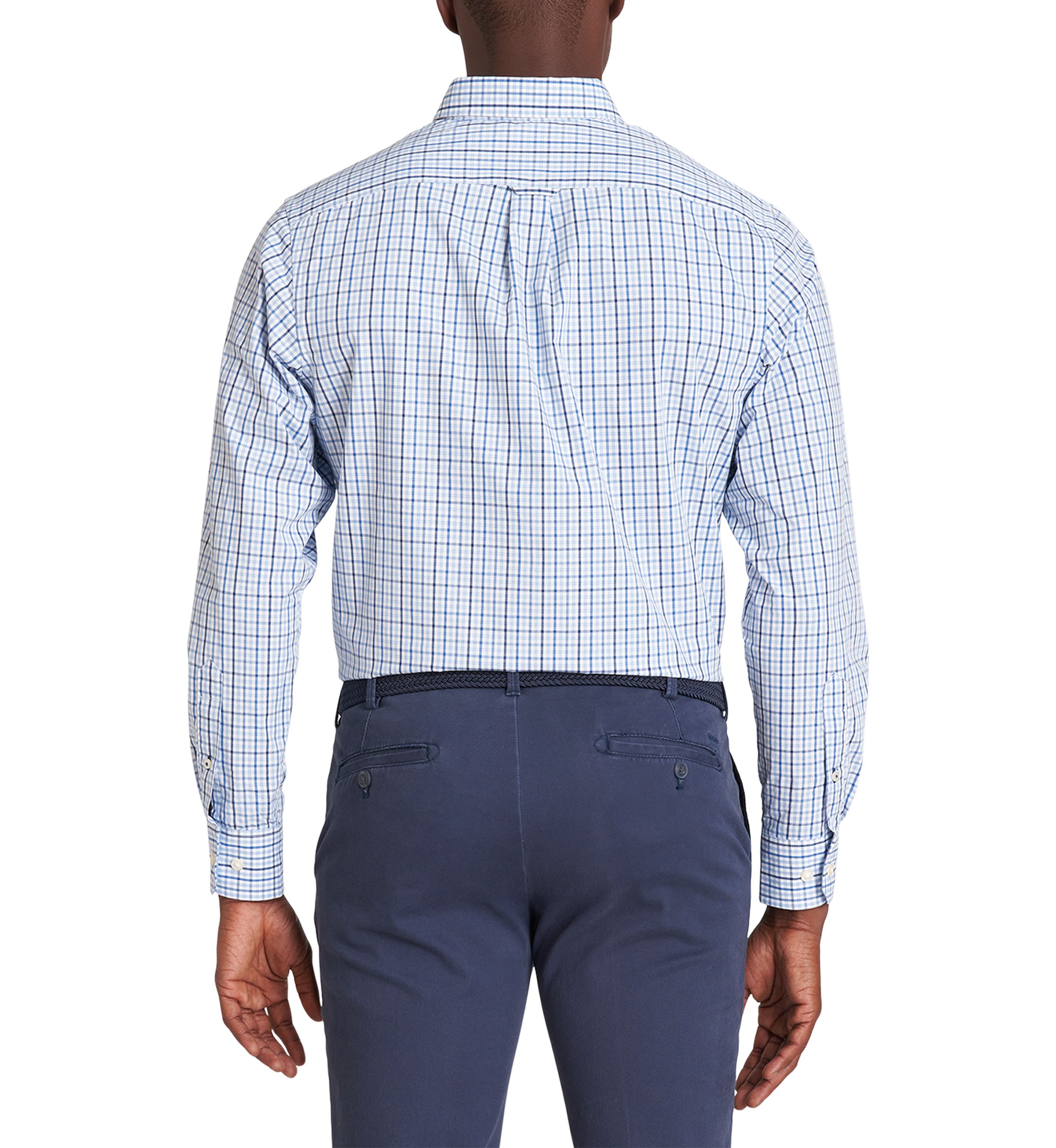 Classic Long Sleeve Woven Button Down Shirt