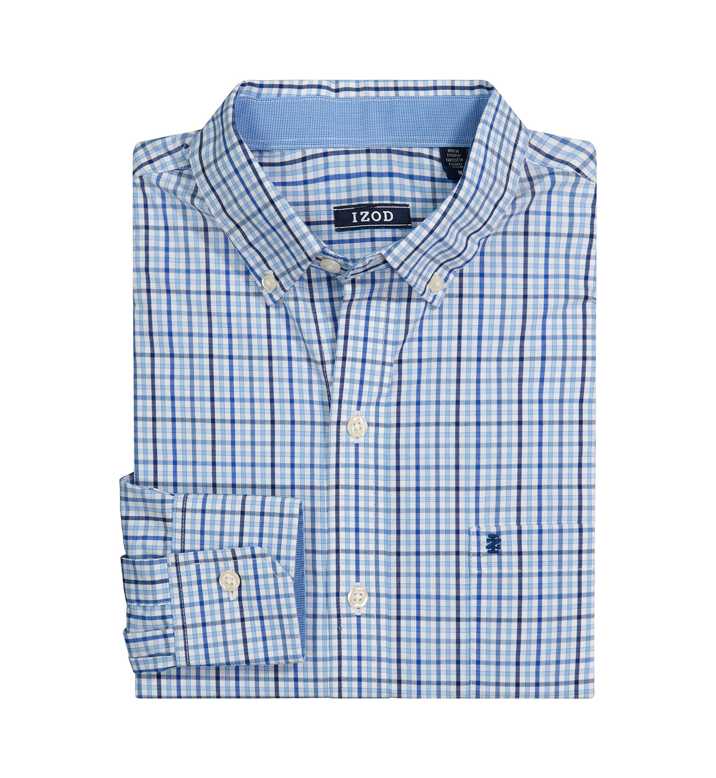Classic Long Sleeve Woven Button Down Shirt
