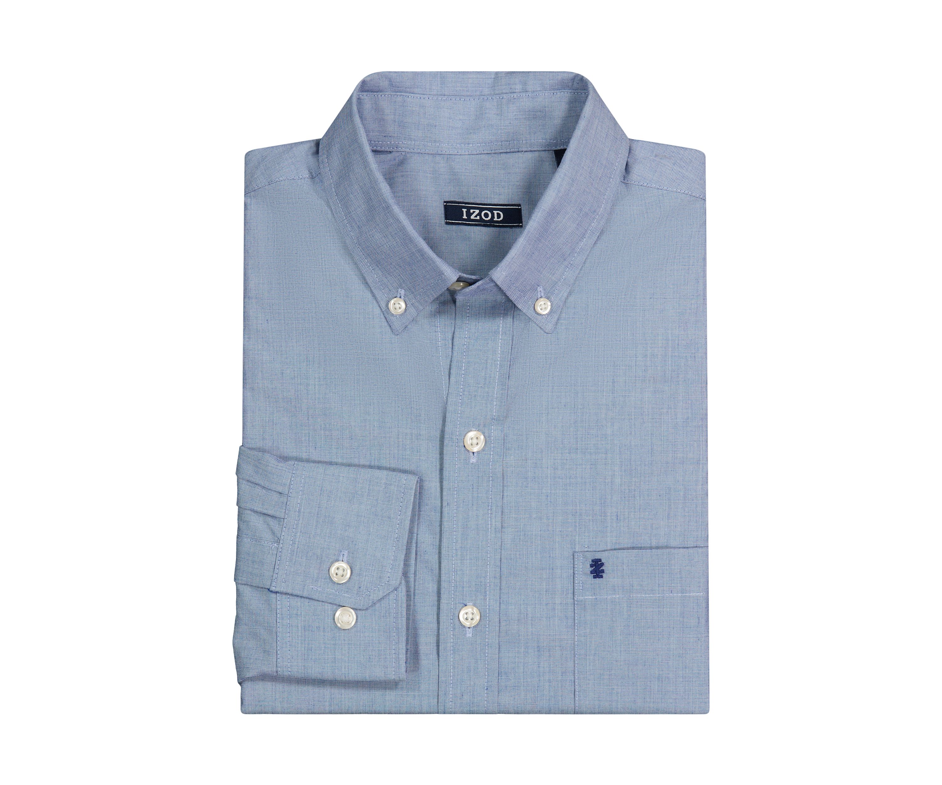 Classic Long Sleeve Woven Button Down Shirt