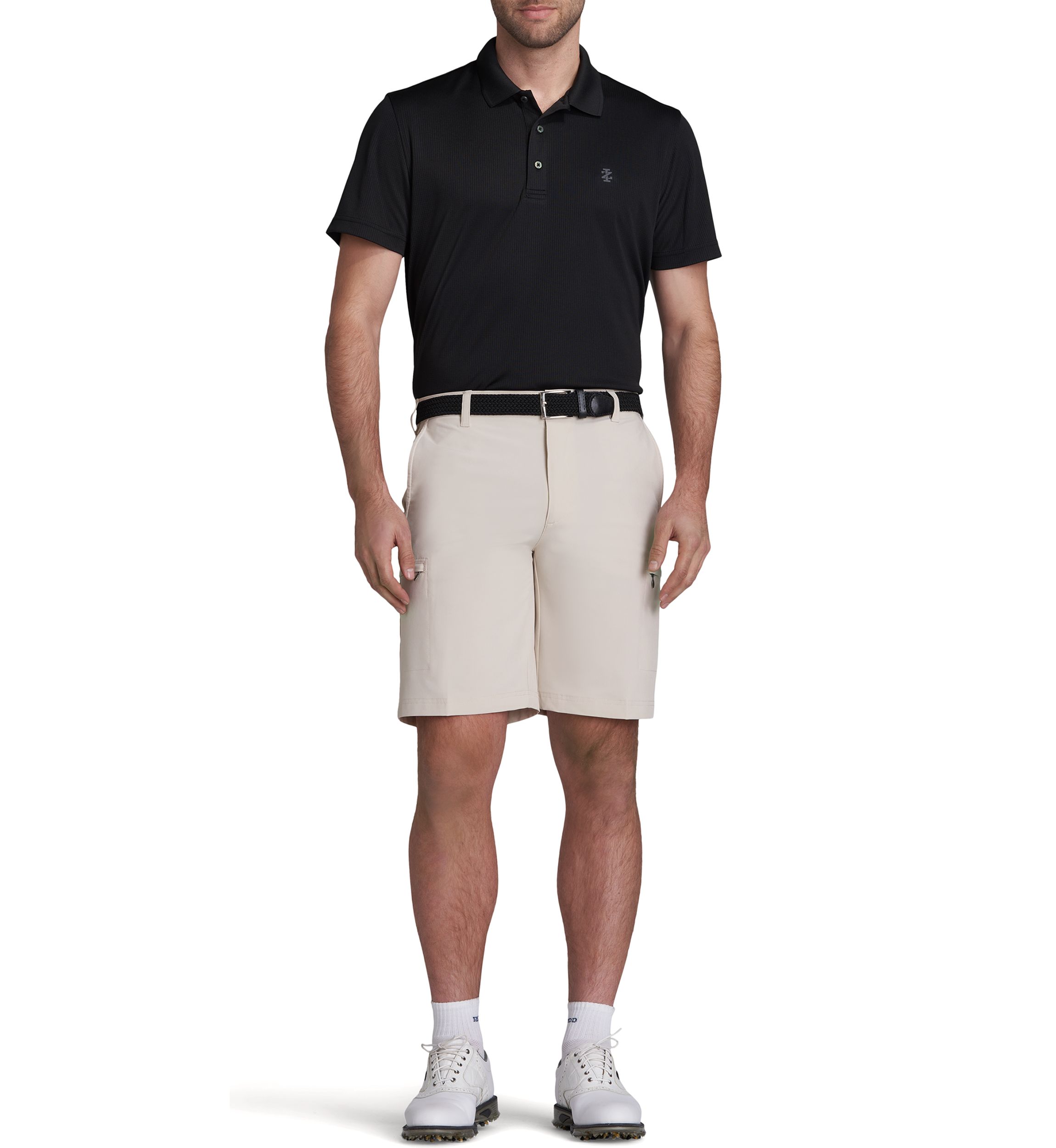 Golf Grid Polo Shirt