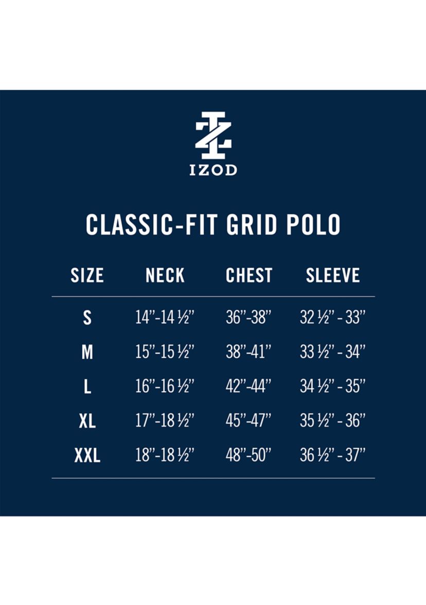 Golf Grid Polo Shirt