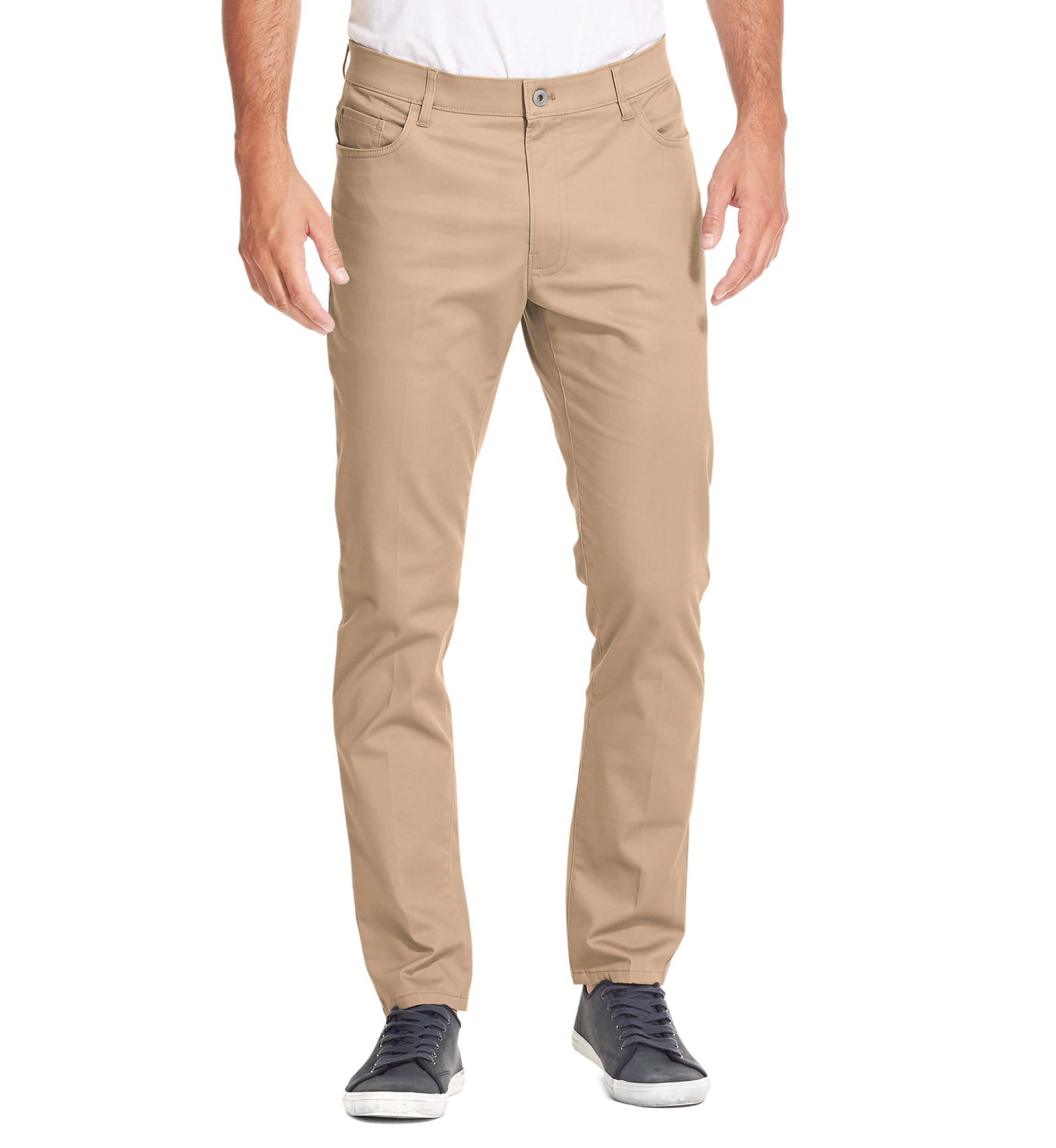 5 Pocket Stretch Sateen Pants