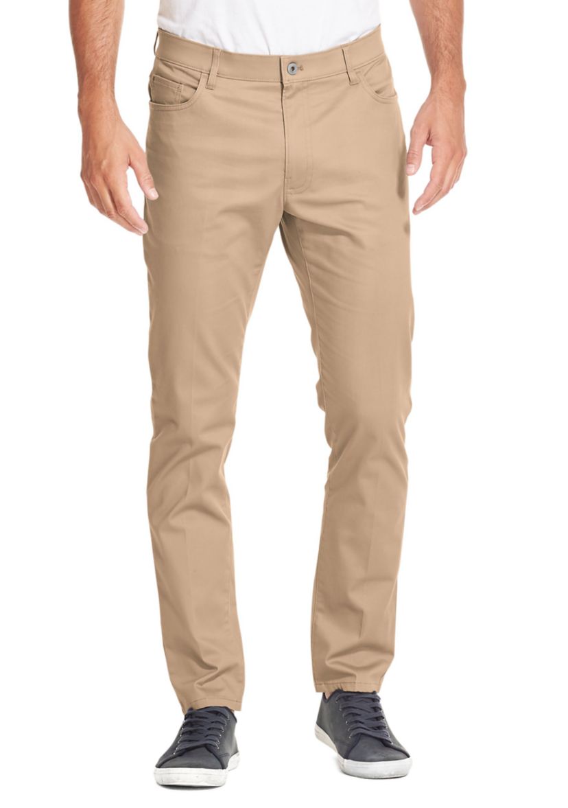 5 Pocket Stretch Sateen Pants