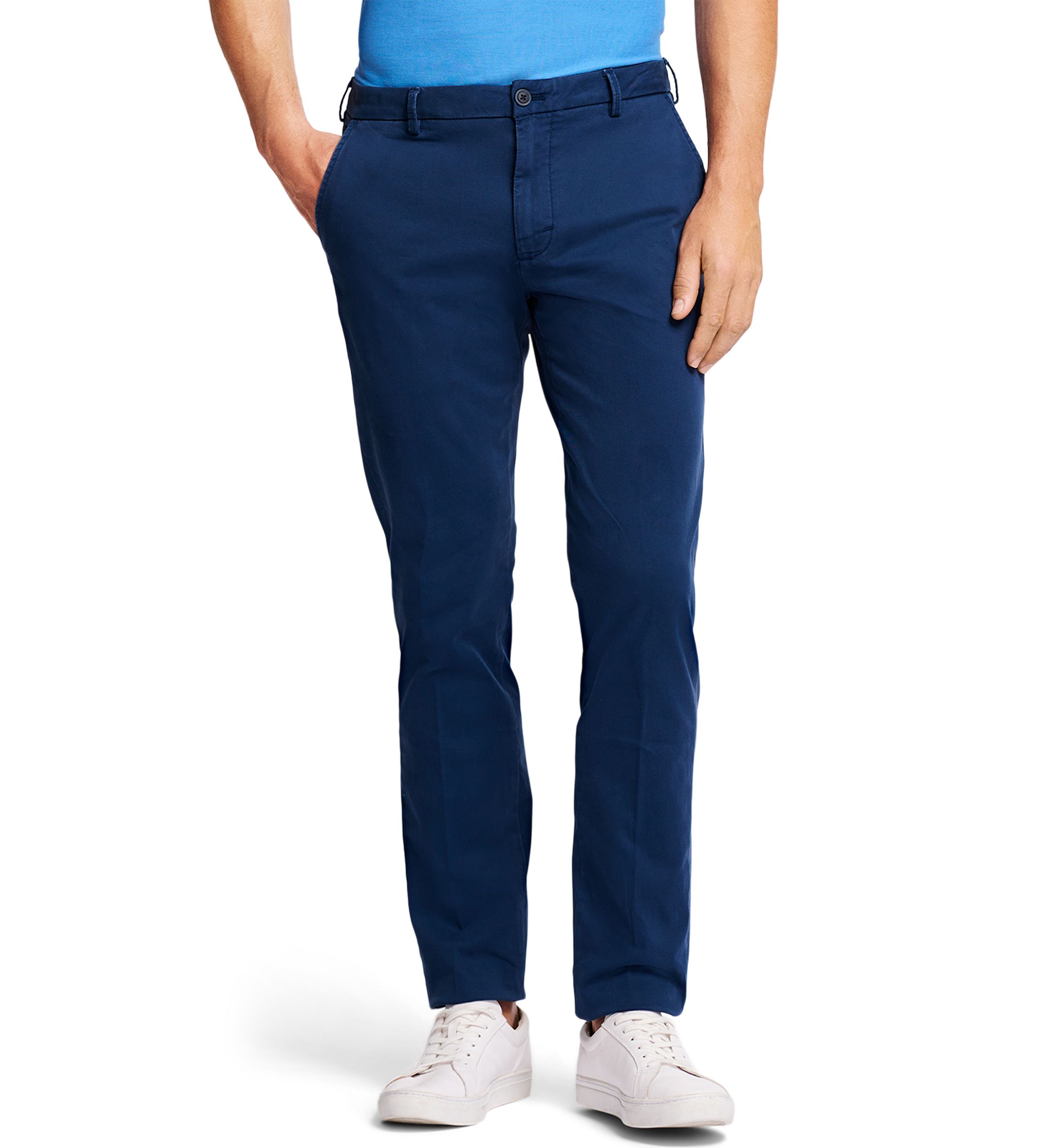 Saltwater Stretch Flat Front Slim Fit Chino Pants