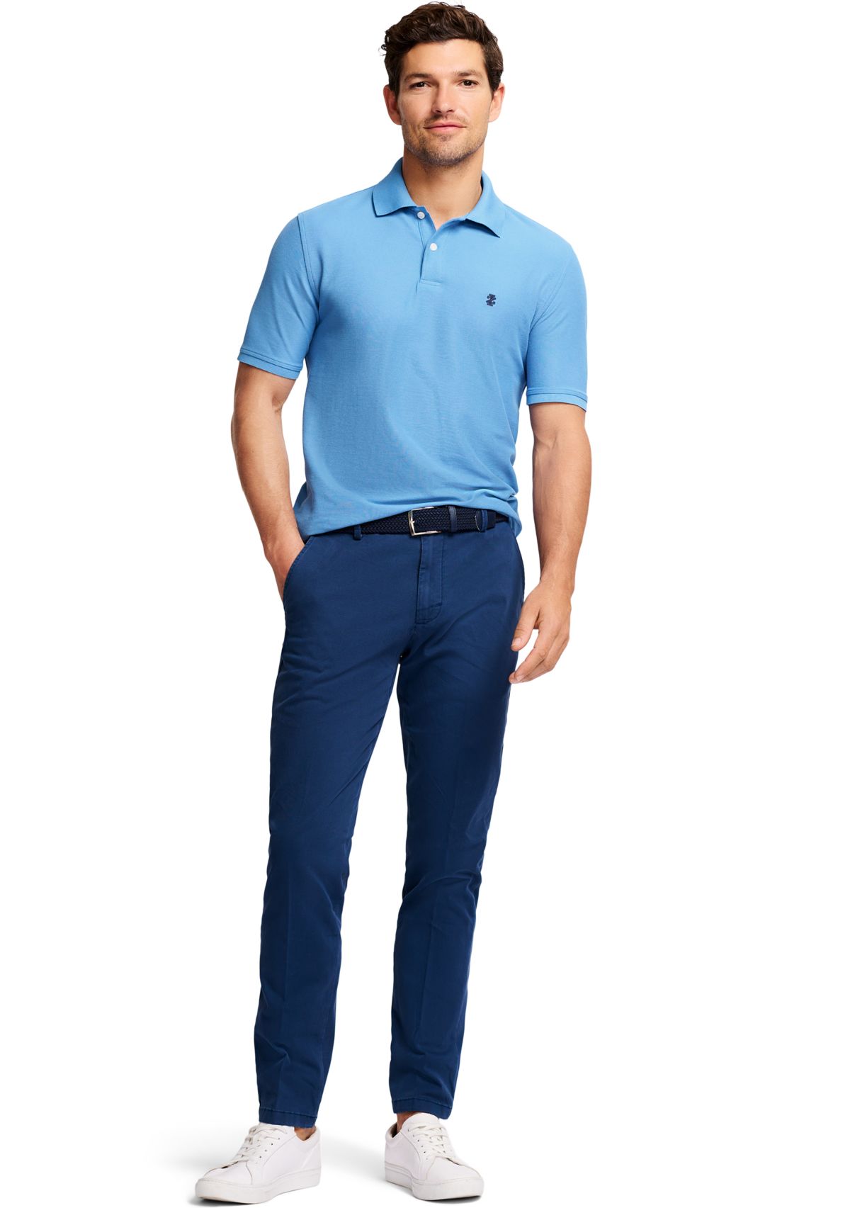 Saltwater Stretch Flat Front Slim Fit Chino Pants