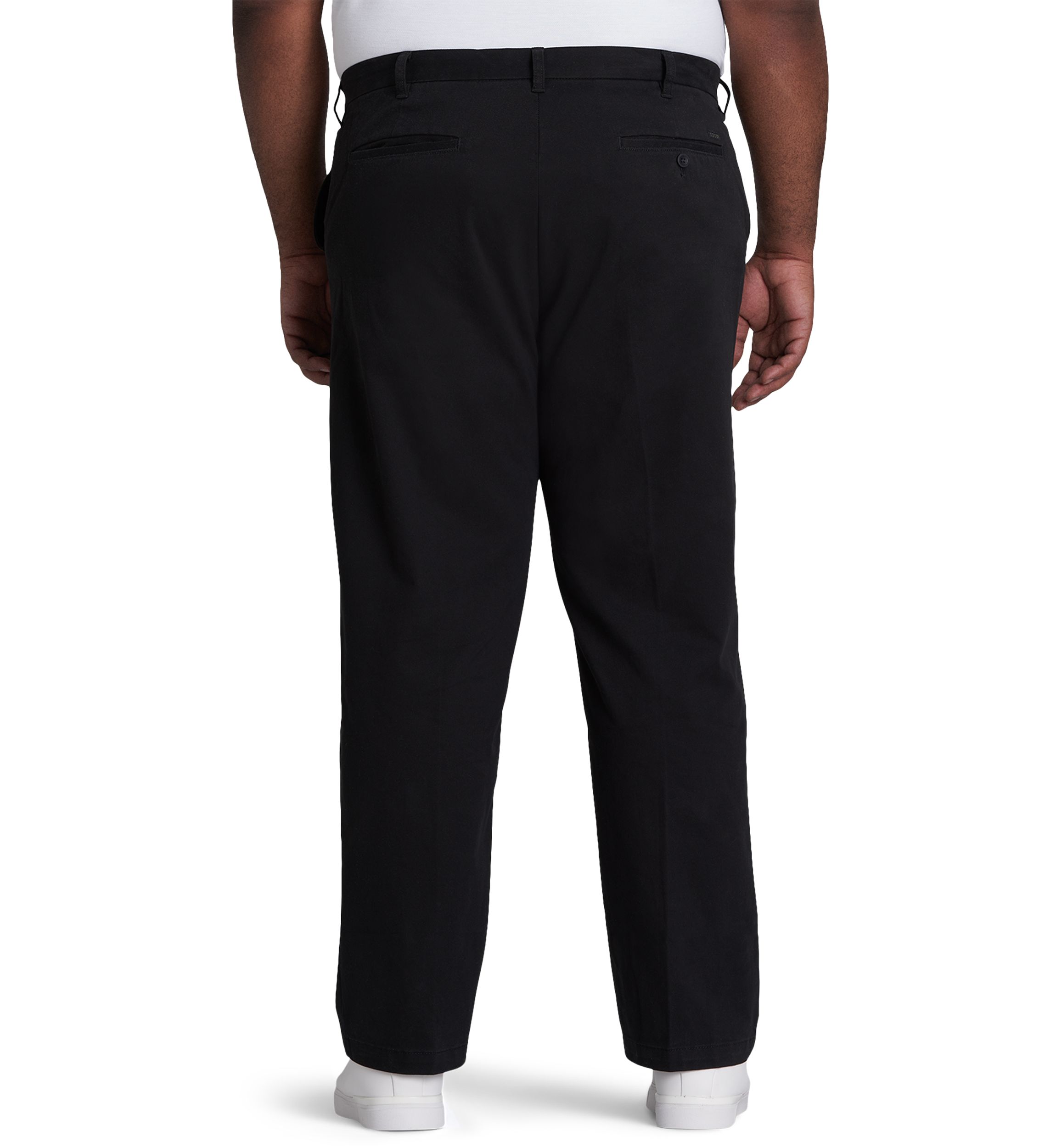 Big & Tall Performance Stretch Flat Front Chino Pants