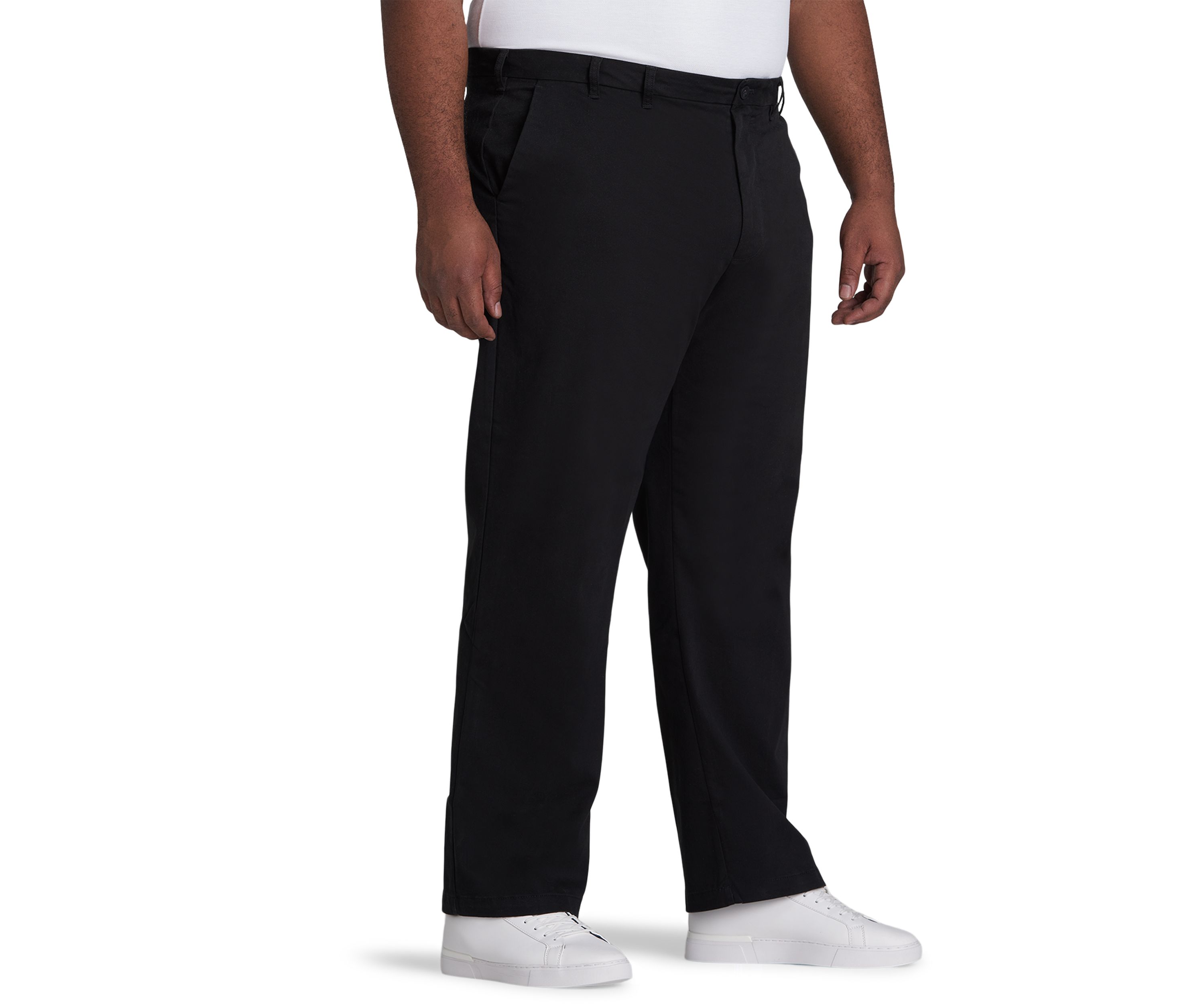 Big & Tall Performance Stretch Flat Front Chino Pants