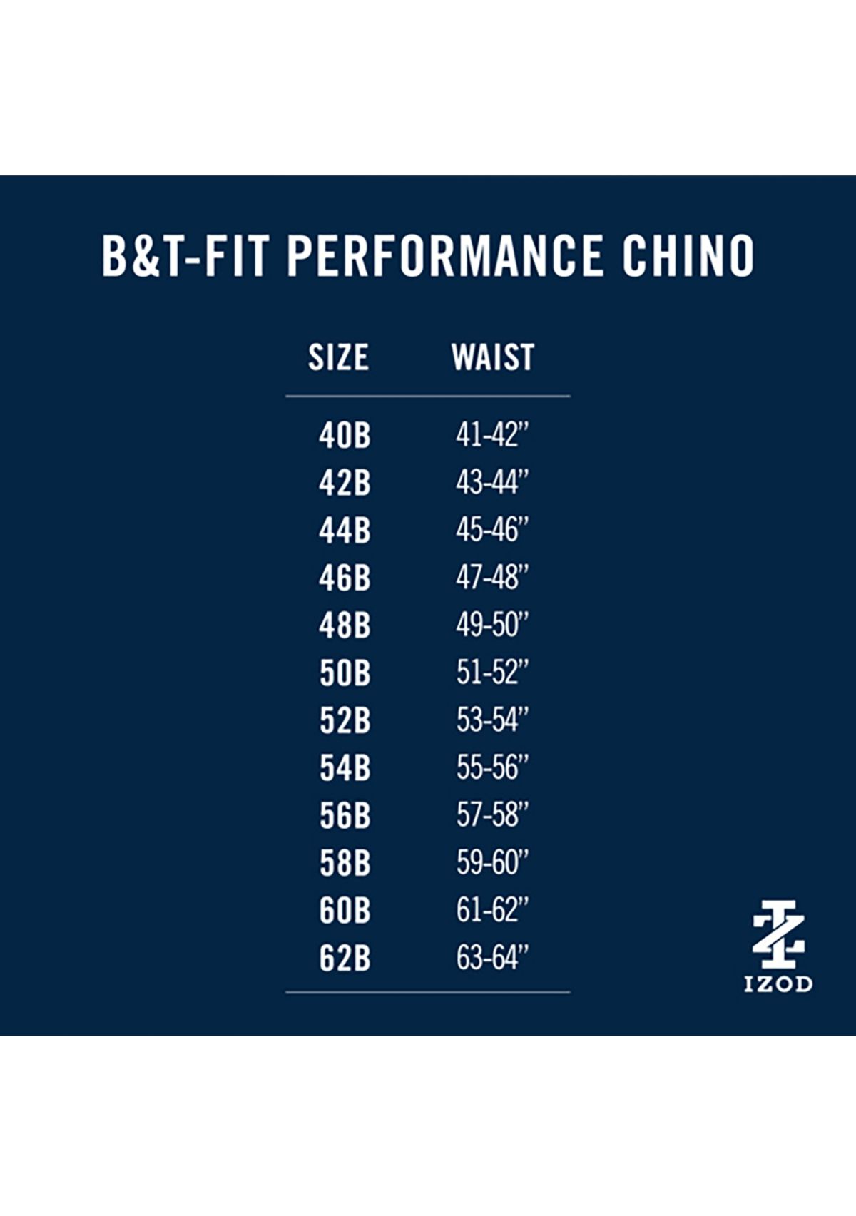 Big & Tall Performance Stretch Flat Front Chino Pants