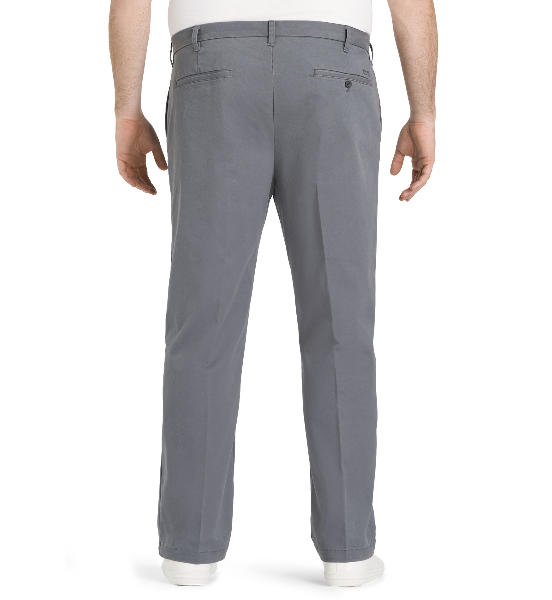 Big & Tall Performance Stretch Pleated Chino Pants